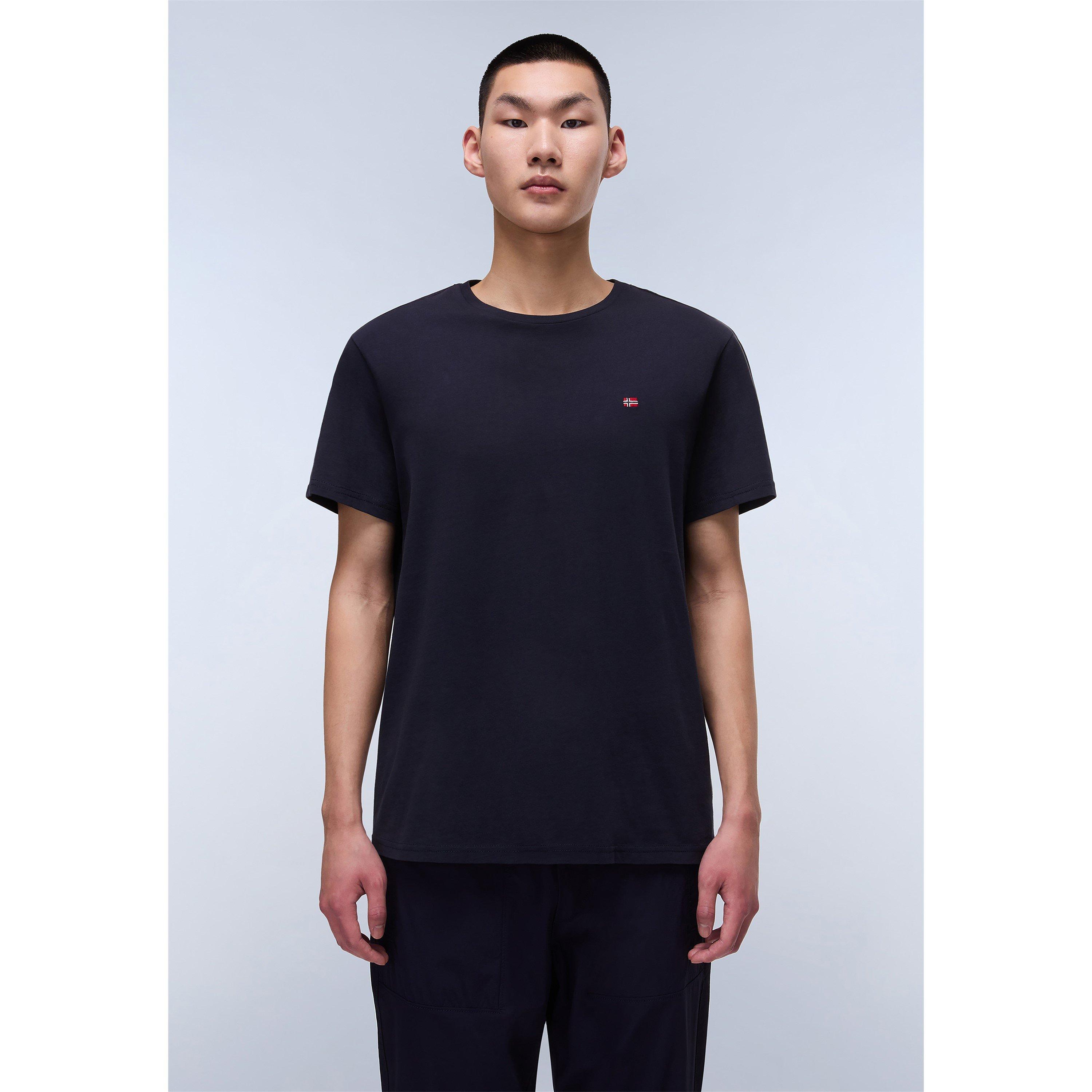 Napapijri Men's Salis Short Sleeve T-Shirt - Blu Marine - S