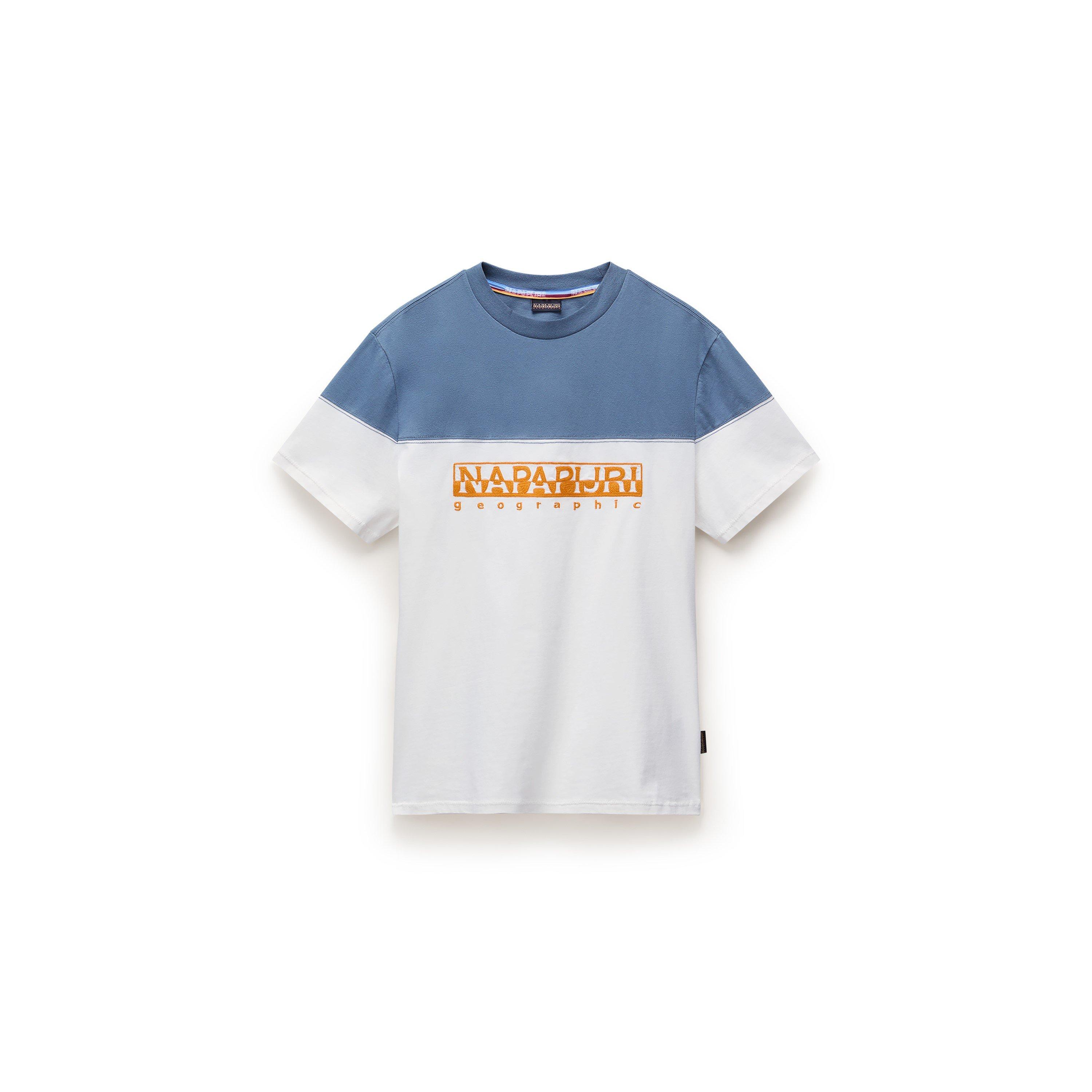 White Whisper - Napapijri - Men's SATURNIA Regular Fit T-Shirt - 1