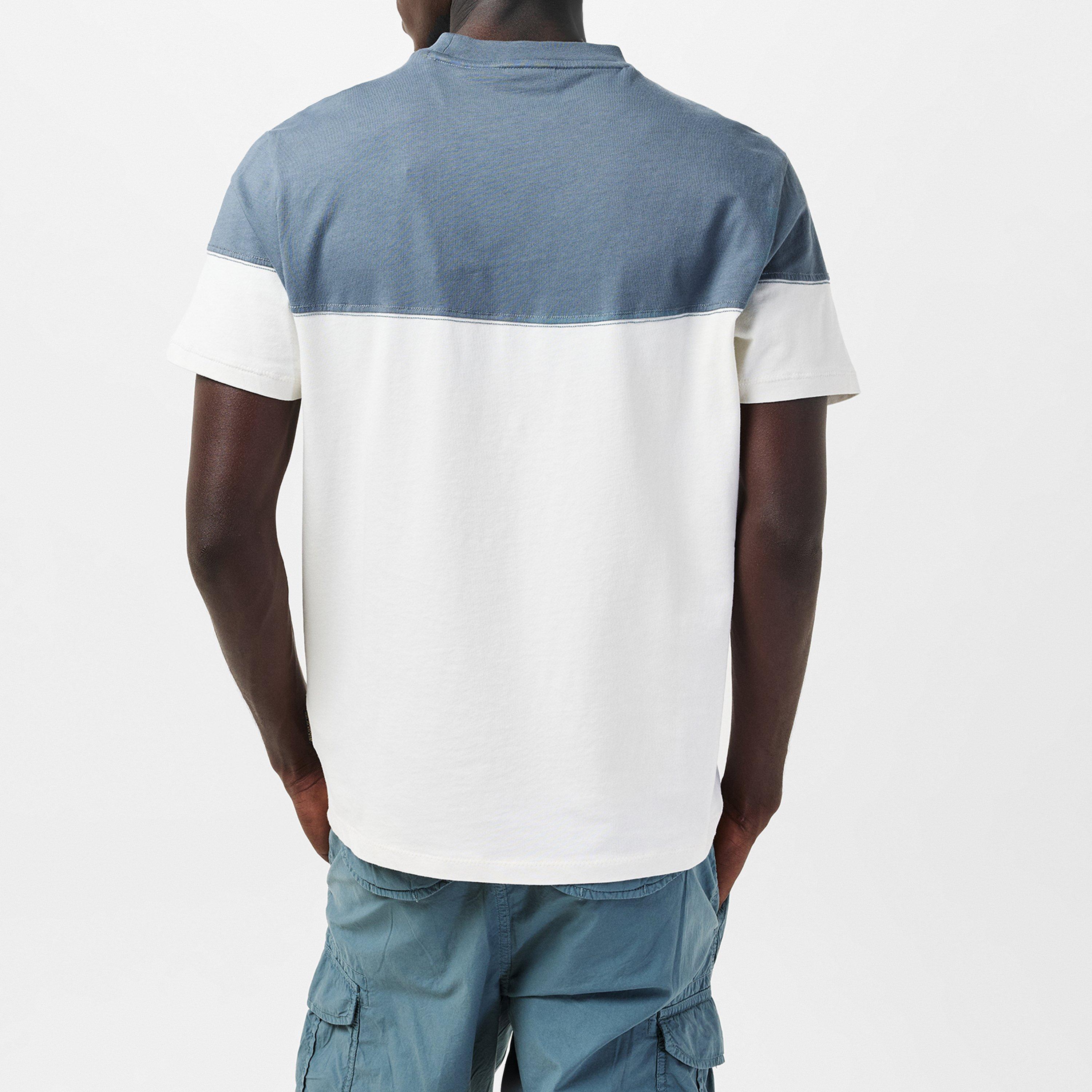 White Whisper - Napapijri - Men's SATURNIA Regular Fit T-Shirt - 4