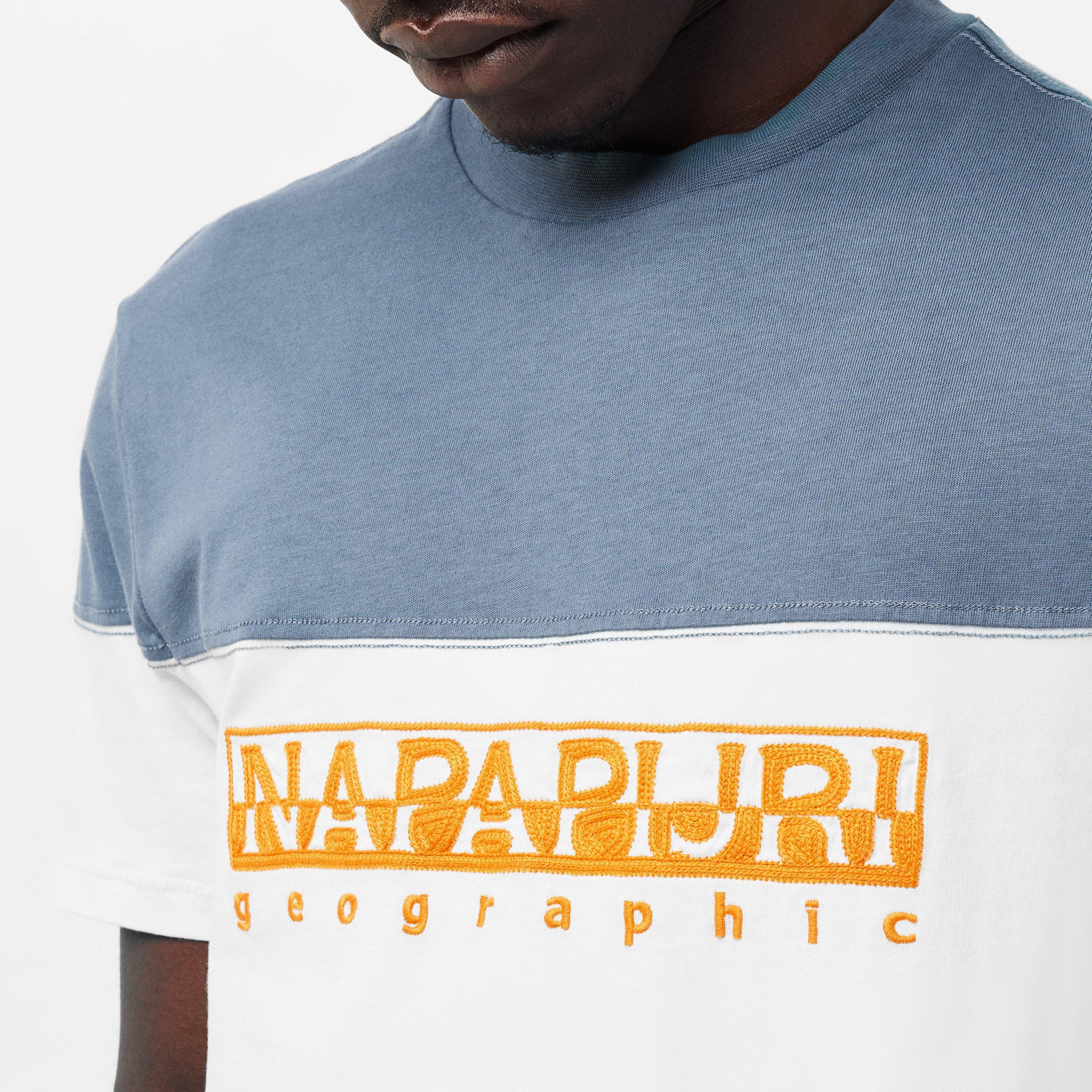 White Whisper - Napapijri - Men's SATURNIA Regular Fit T-Shirt - 5