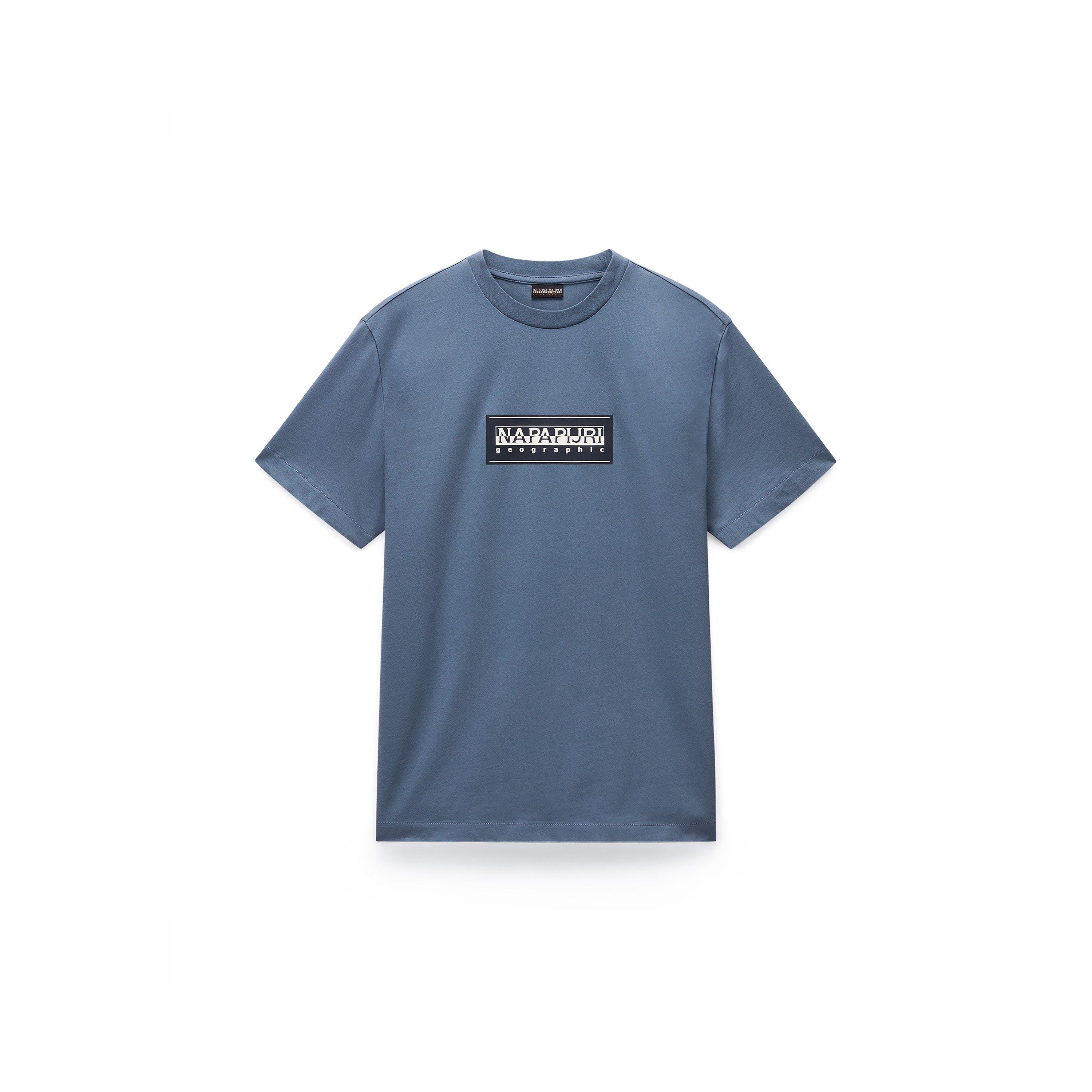 Tiempo Tormentoso G1Y - Napapijri - Nap Box Logo Short Sleeve T-shirt Mens - 1