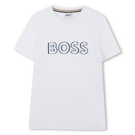 Boss Bold Logo T Shirt Juniors