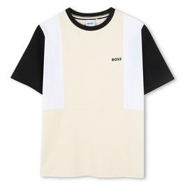 Boss Block Logo T Shirt Junior