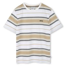 Boss Stripe Logo Tee Jn52