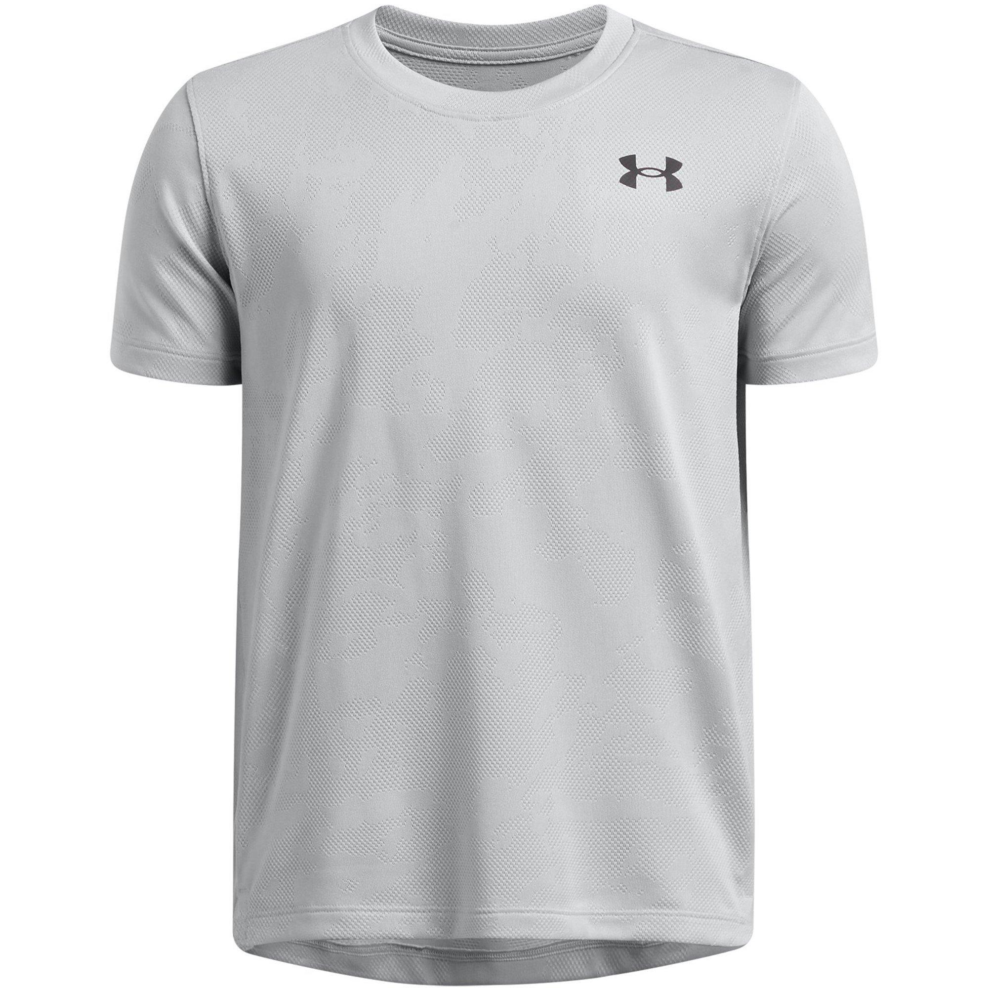 Under Armour Boys Performance Gym Shorts - Mod Gray - 7-8 (S)