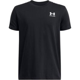 Under Armour UA Taped Short Sleeve T Shirt Juniors