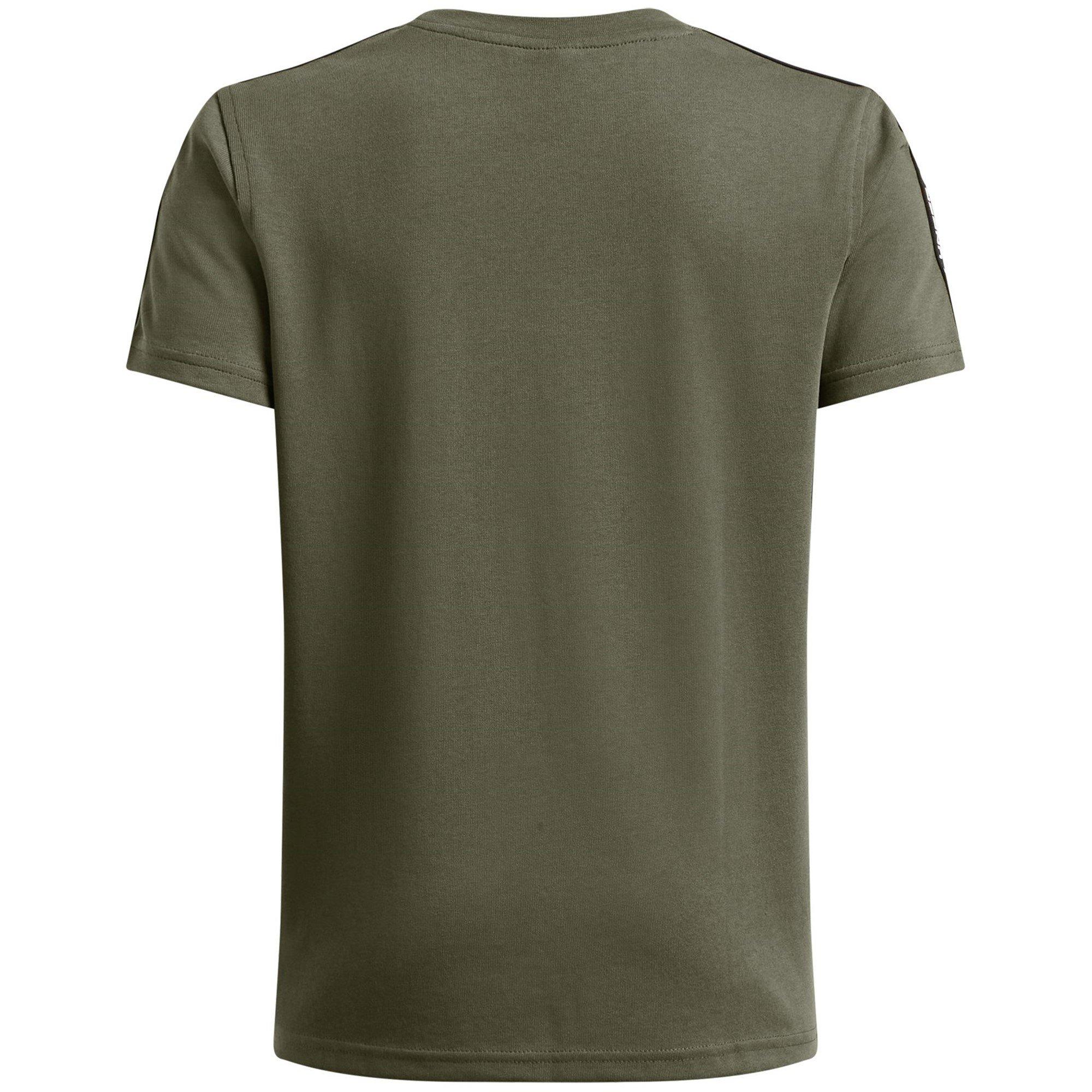 Marine/White - Under Armour - Taped Short-Sleeve Regular Fit T-Shirt - 2