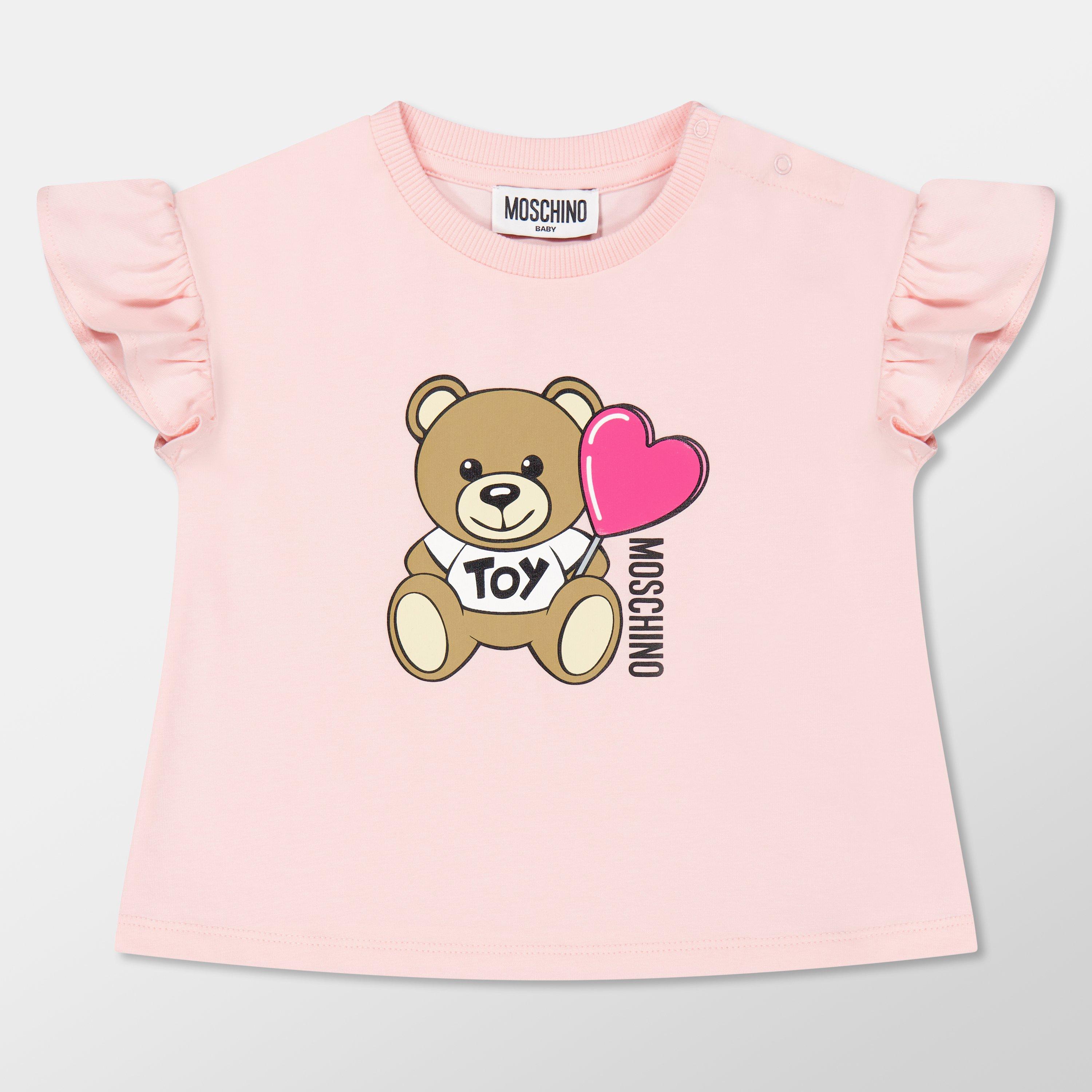 Pink 50209 - Moschino - Kids' Heart T-Shirt - 1