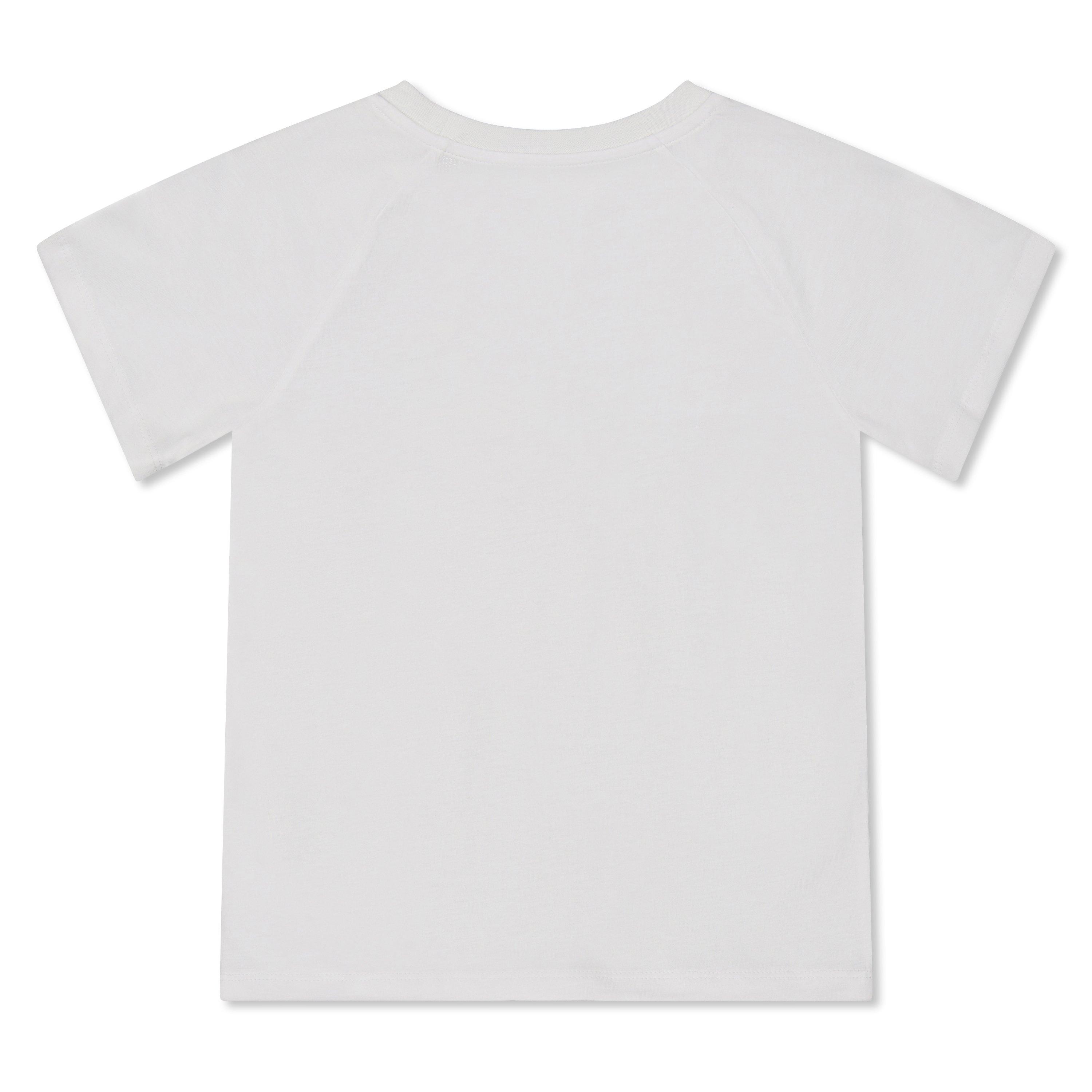 Wht/Blu 100CE - Balmain - Logo T-Shirt Juniors - 2