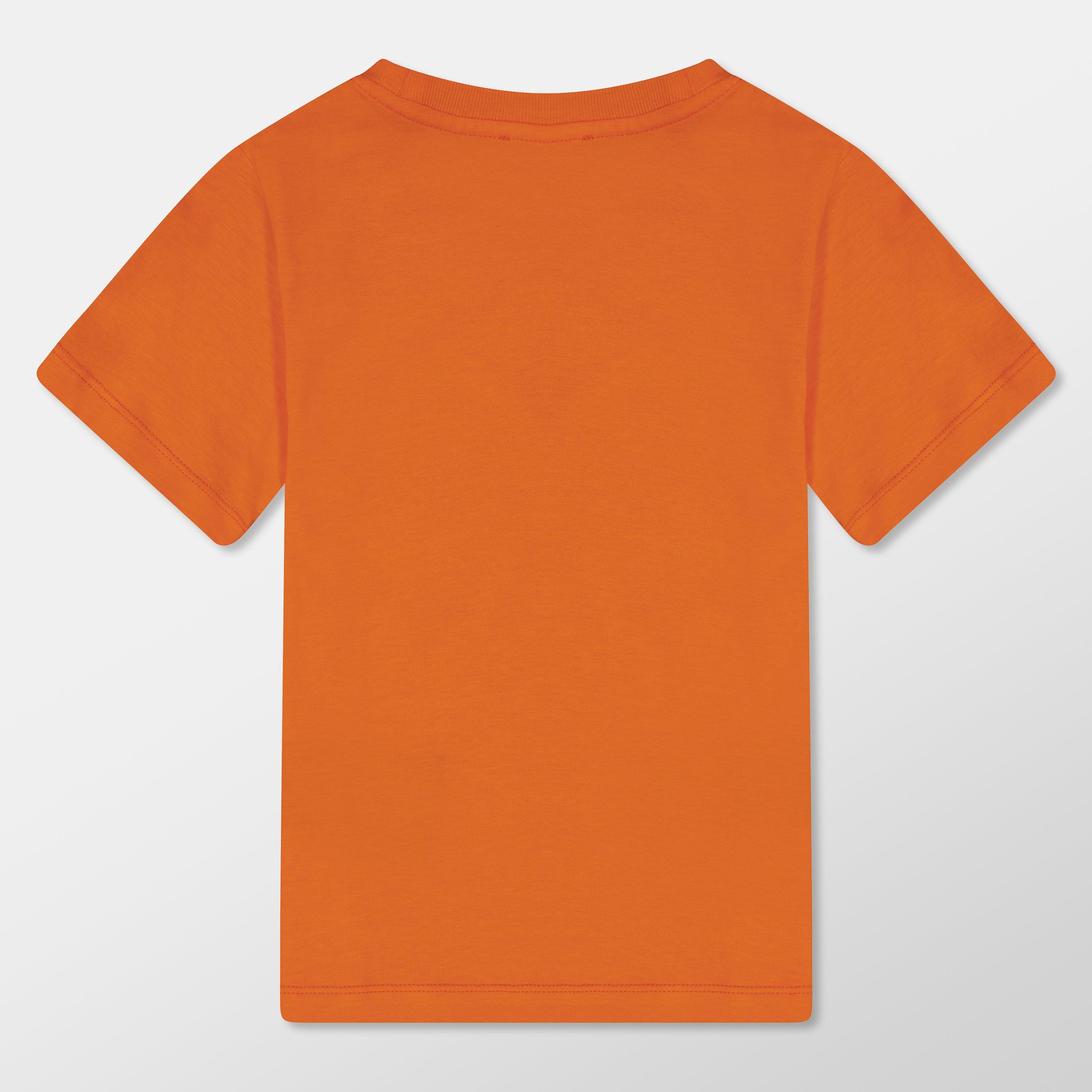 Orange 443NE - Balmain - Kids' Logo Regular Fit T-Shirt - 2