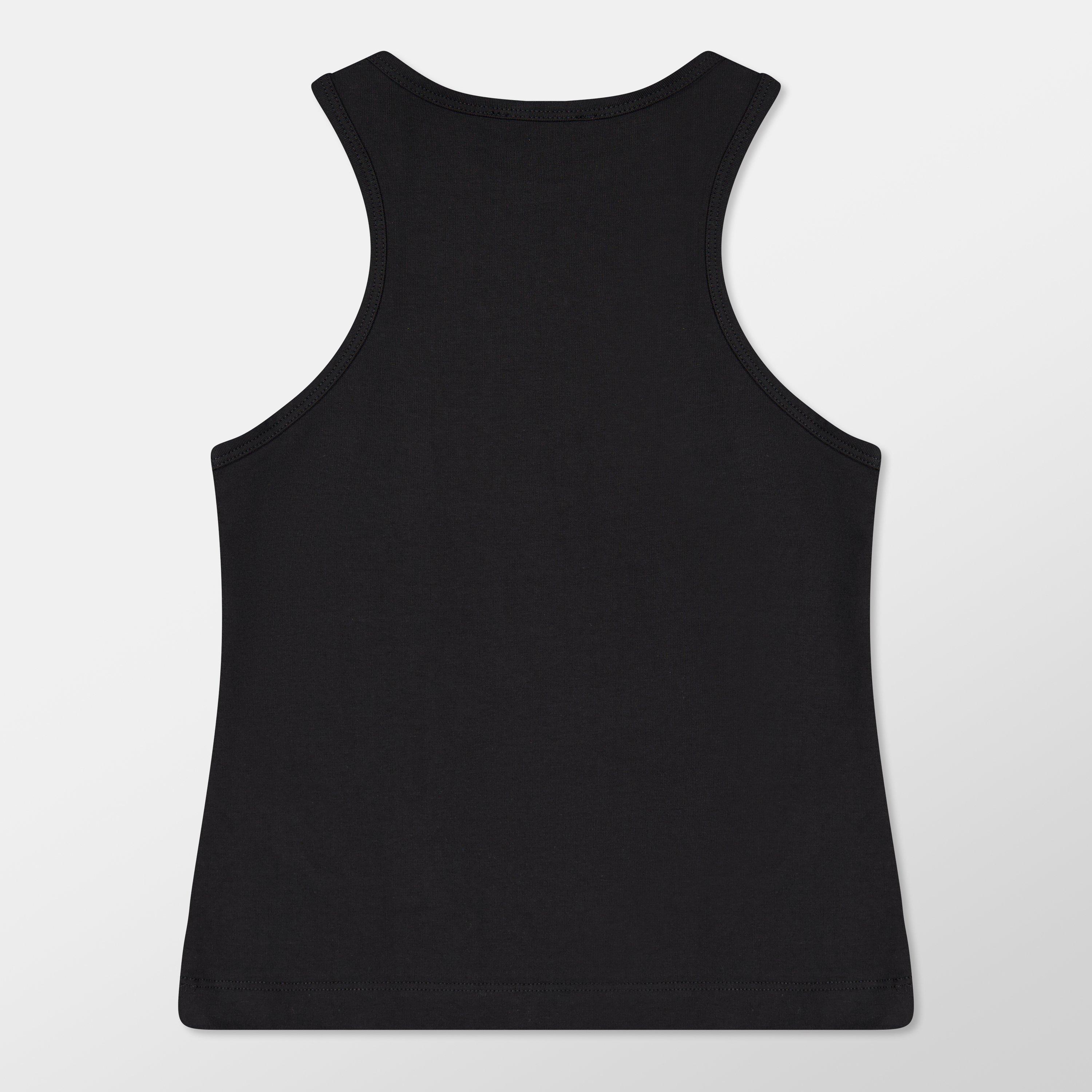Black 930BC - Balmain - Kids' Logo Racerback Vest - 2
