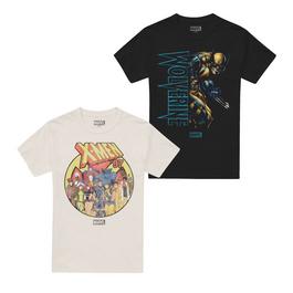 Marvel Comics T Shirts 2Pk