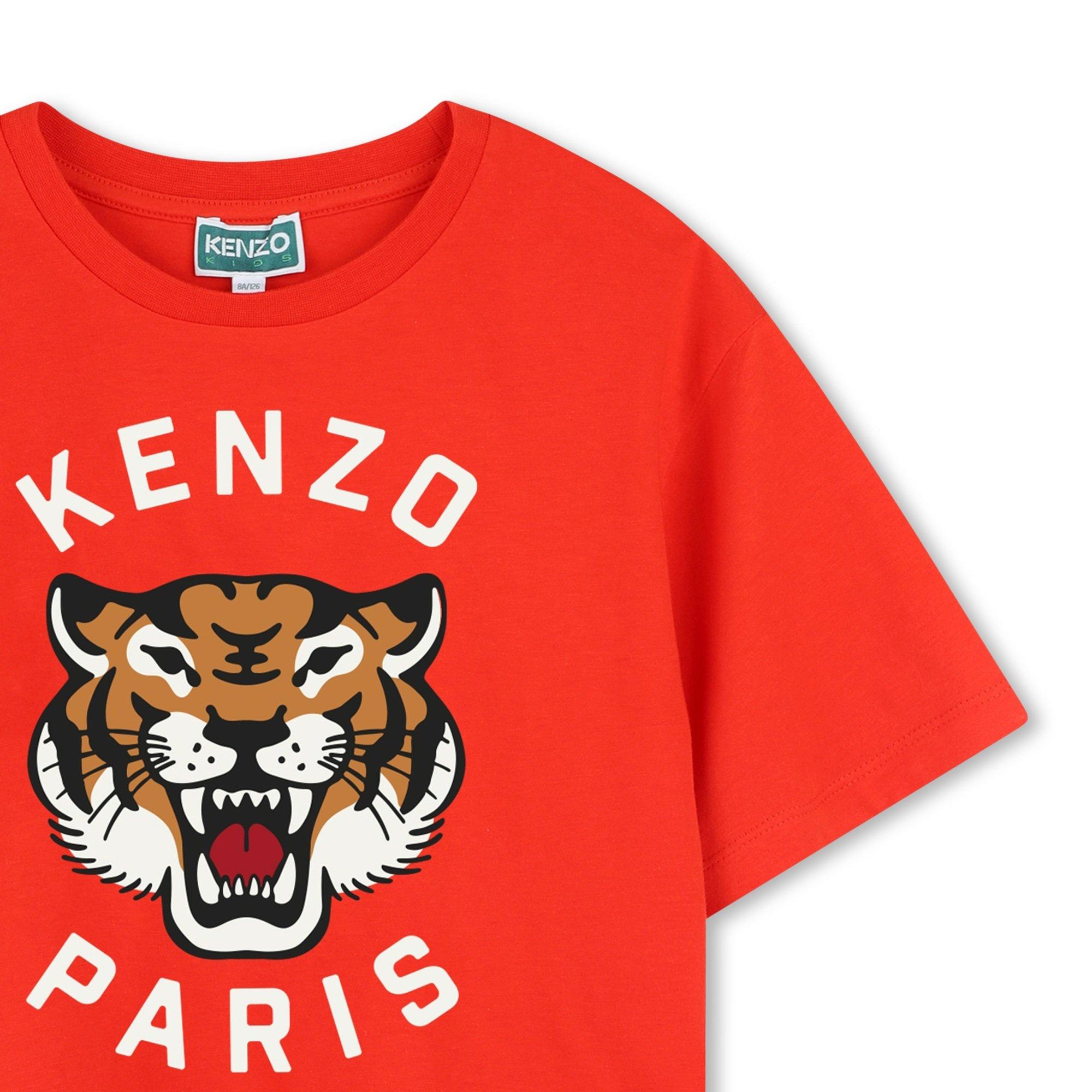 Red 997 - Kenzo - Tiger T-Shirt Juniors - 3