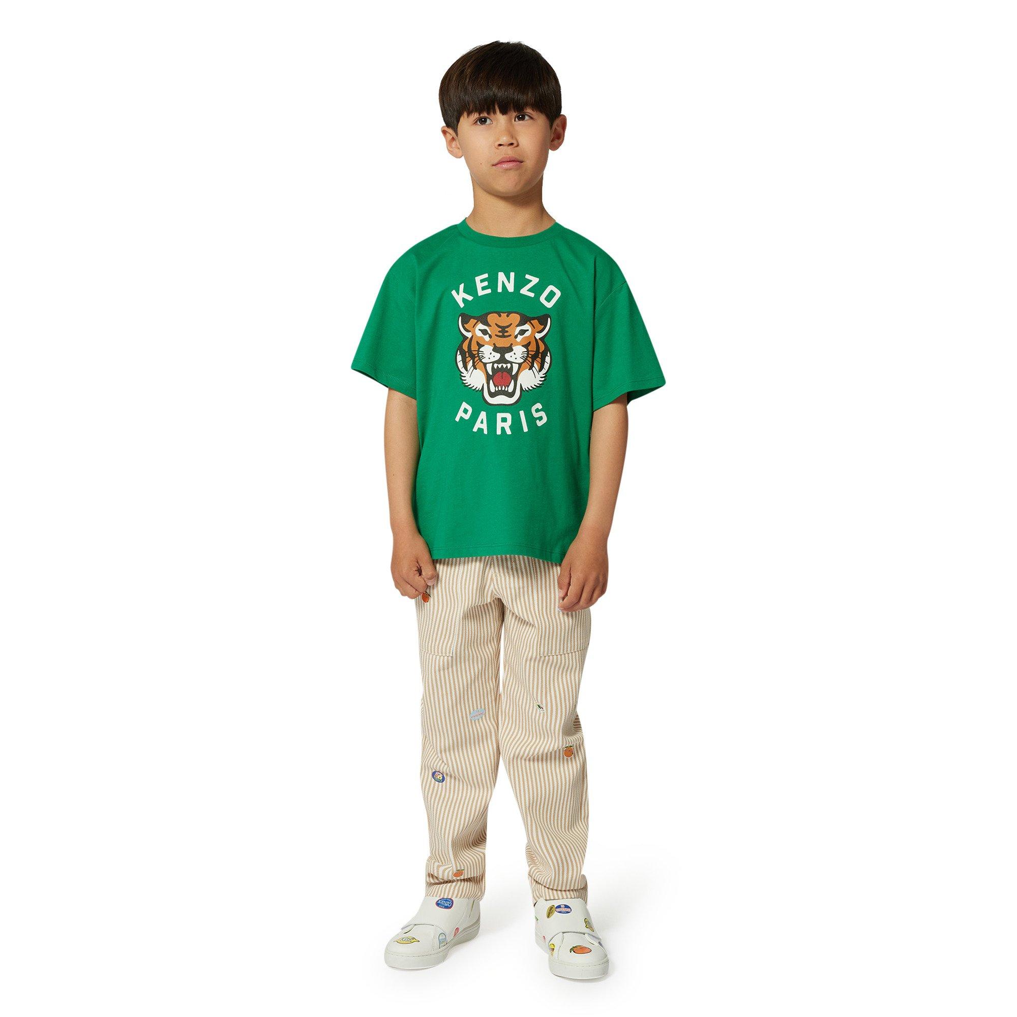 Green 674 - Kenzo - Tiger T-Shirt Juniors - 4