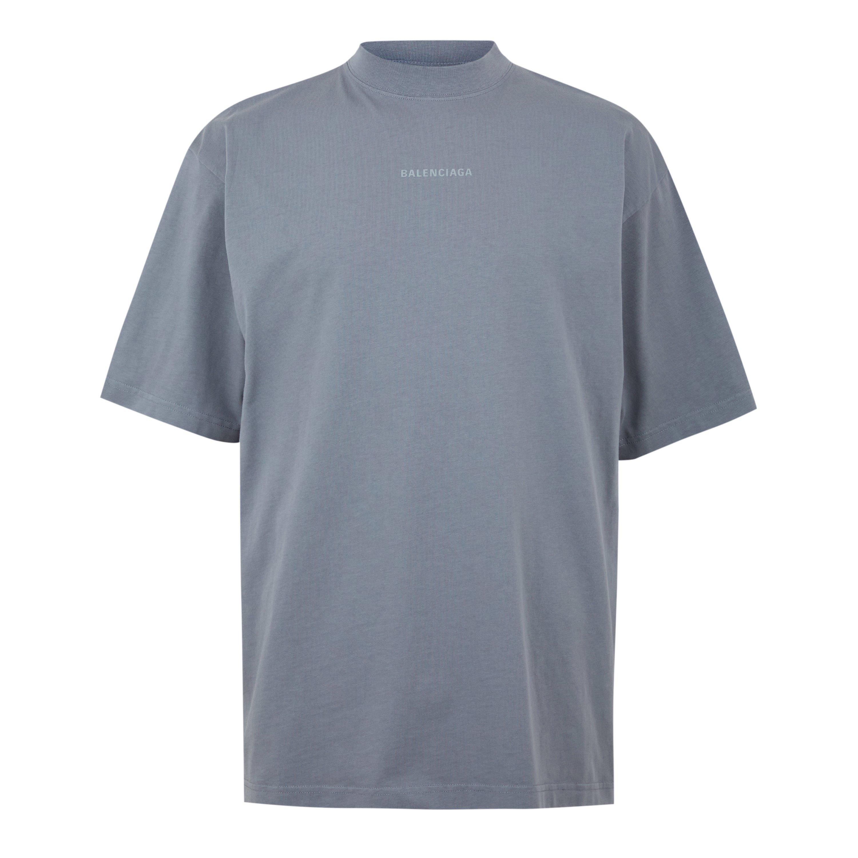 Balenciaga | Back Reflective T-Shirt | Regular Fit T-Shirts