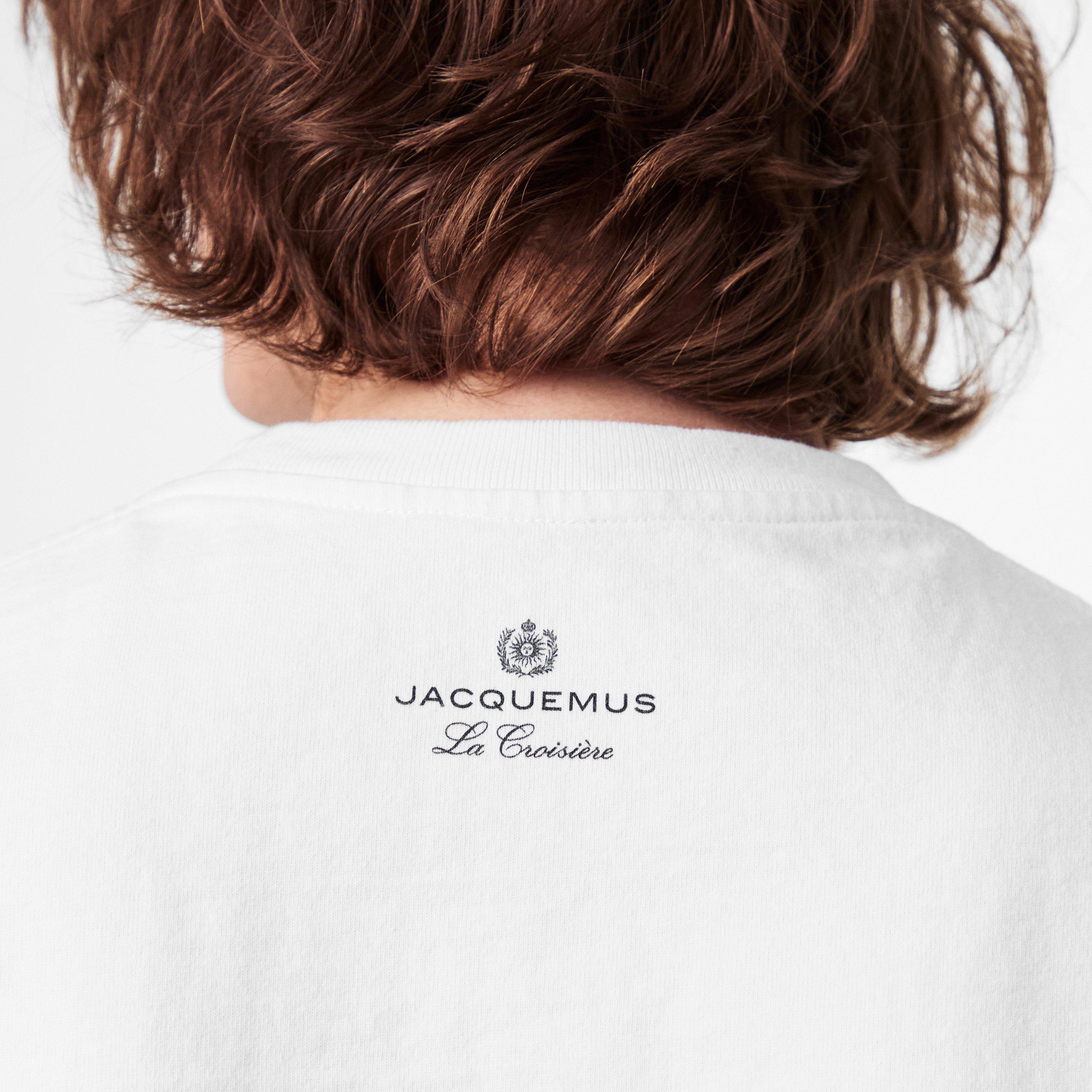 トップス JACQUEMUS TEE Jacquemus Le T-shirt Logo T-shirt Navy Men's - SS22 - US