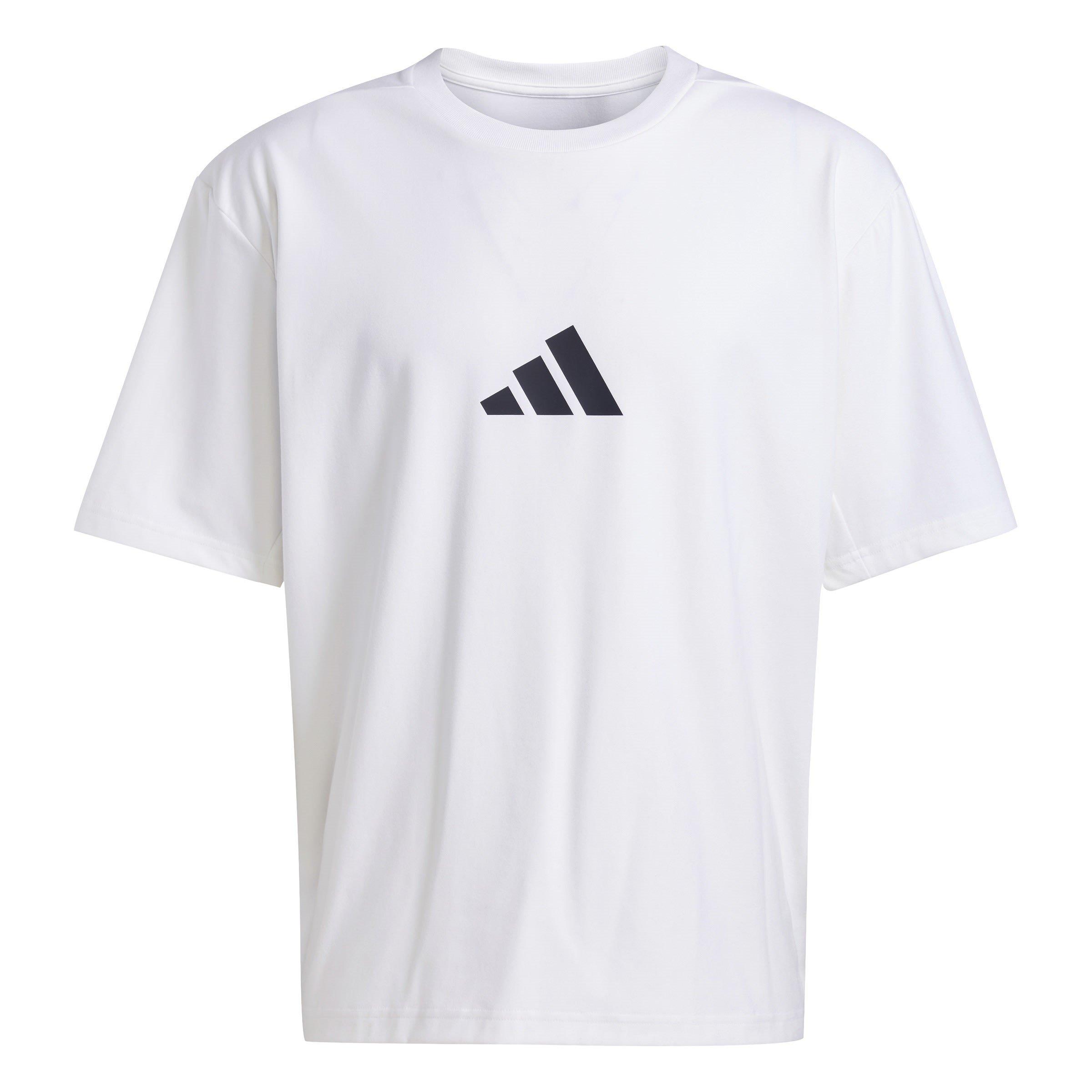 Adidas Men's Z.n.e. Loose-Fit T-Shirt - White - S