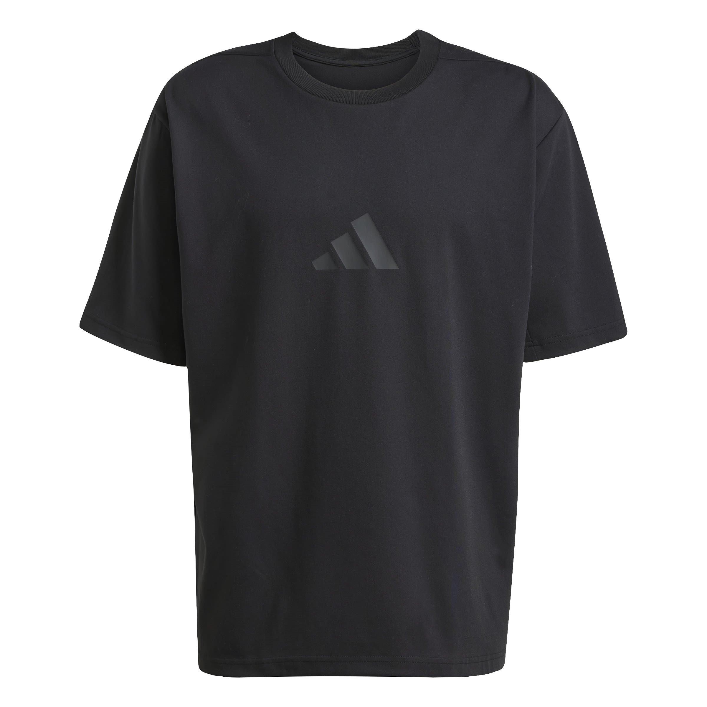 Adidas Men's Z.n.e. Loose-Fit T-Shirt - Black - S