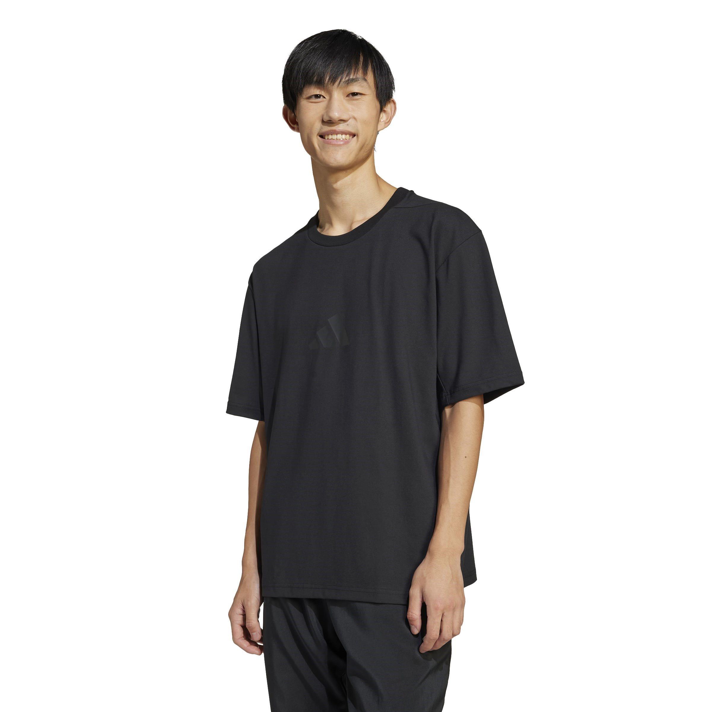 Black - adidas - adidas Z.N.E. Loose-Fit T-Shirt Mens - 2