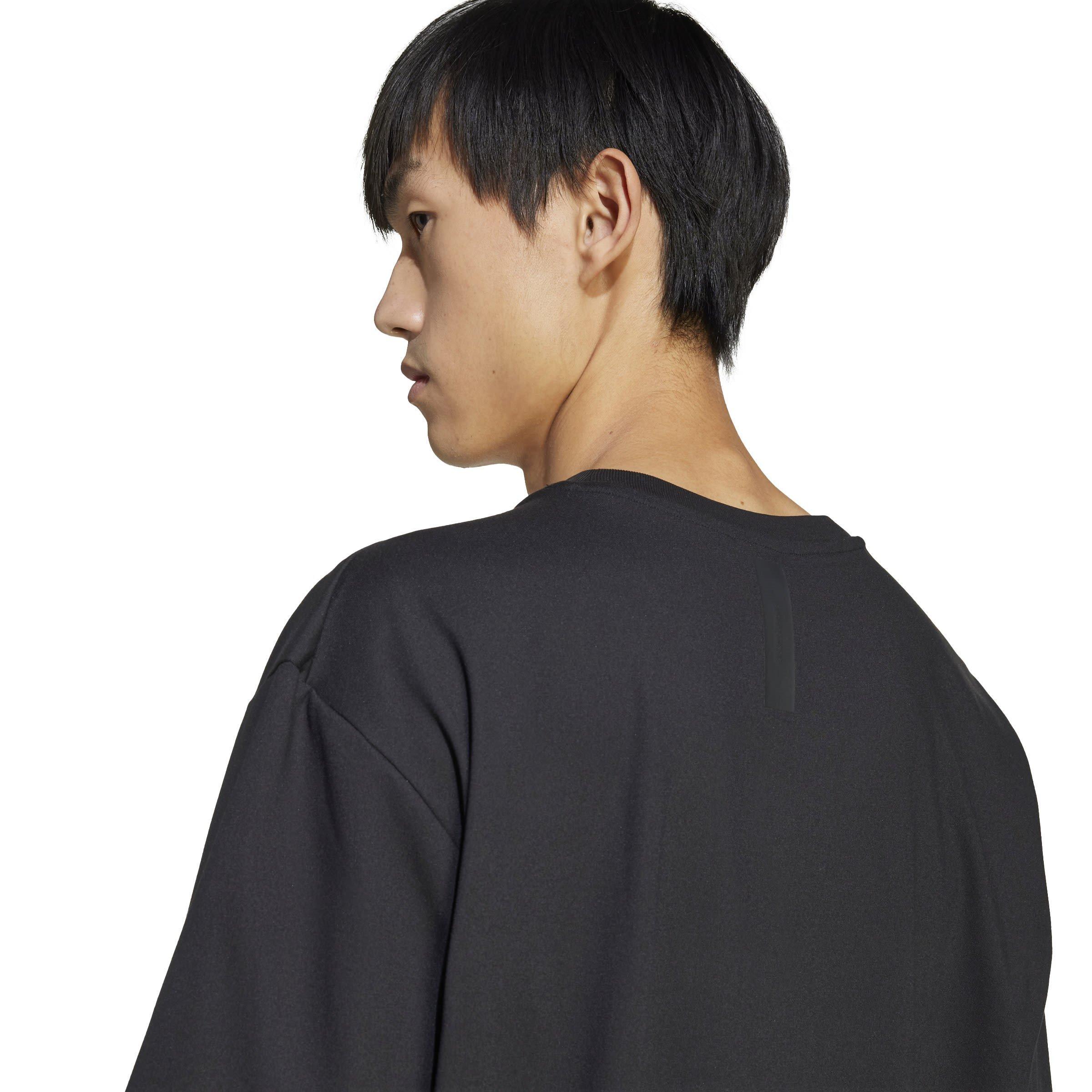 Black - adidas - adidas Z.N.E. Loose-Fit T-Shirt Mens - 6