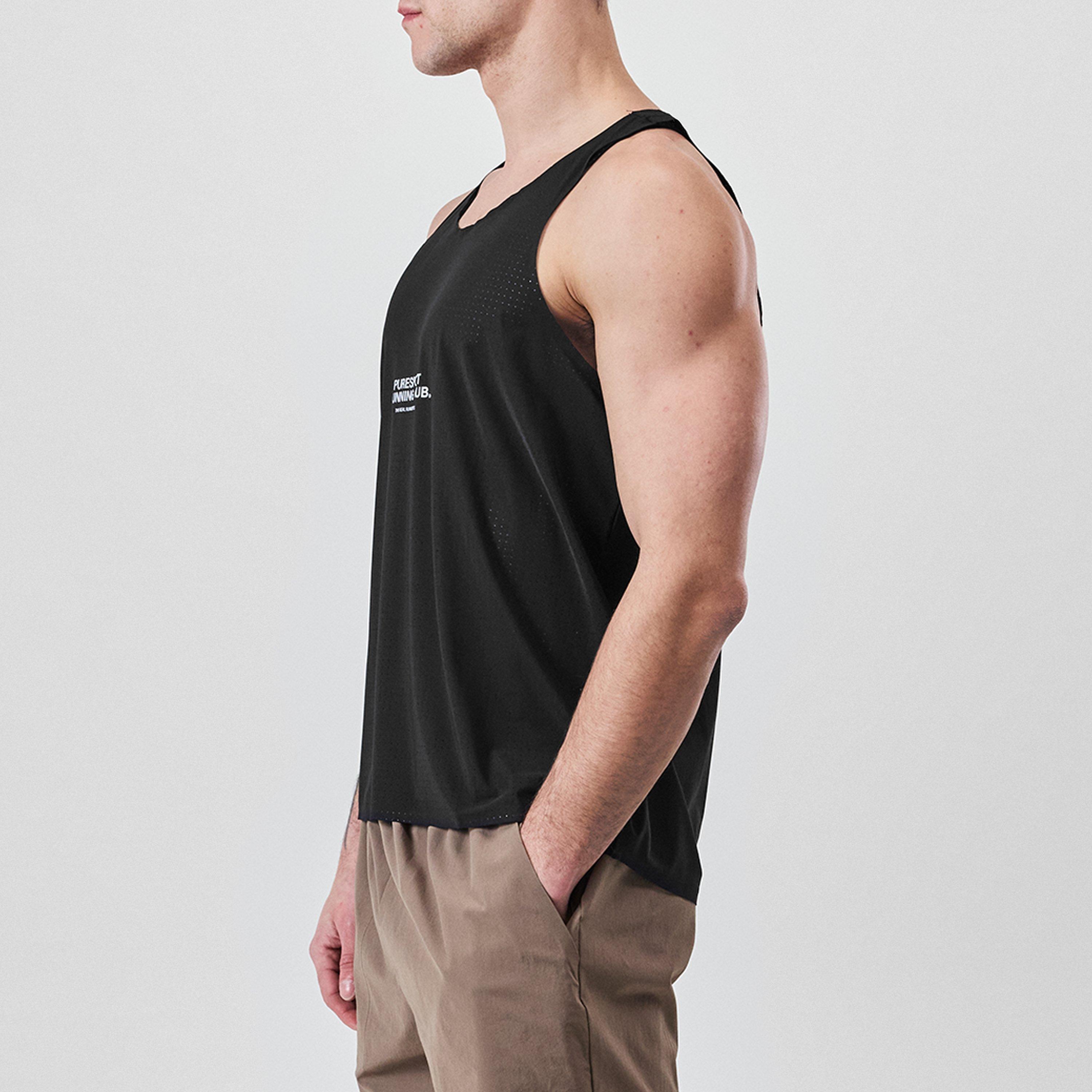 Black - Puresport - Performance Singlet - 5