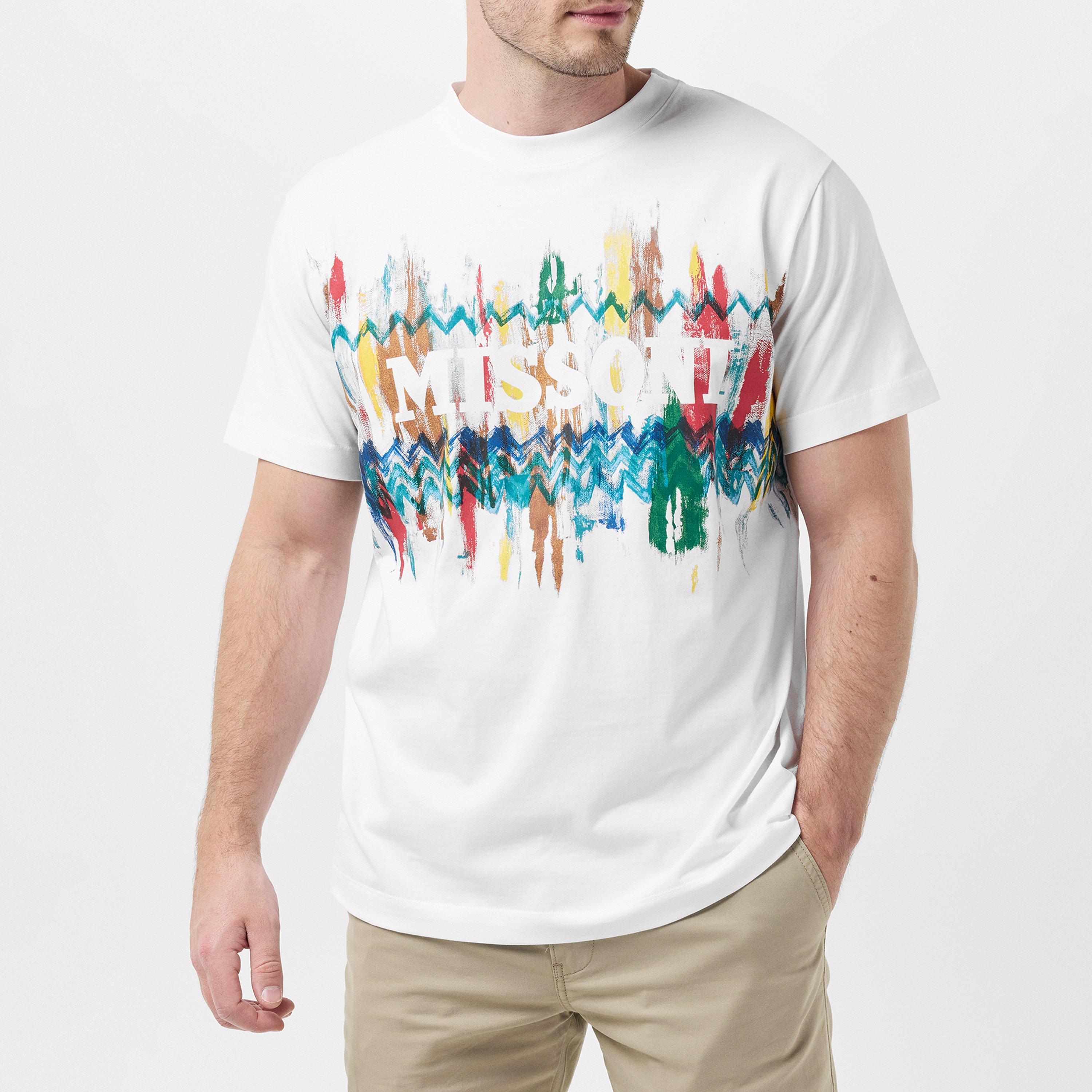 White S01G5 - Missoni - Colour Art T-Shirt - 3