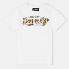 DSquared2 Logo T Shirt Juniors