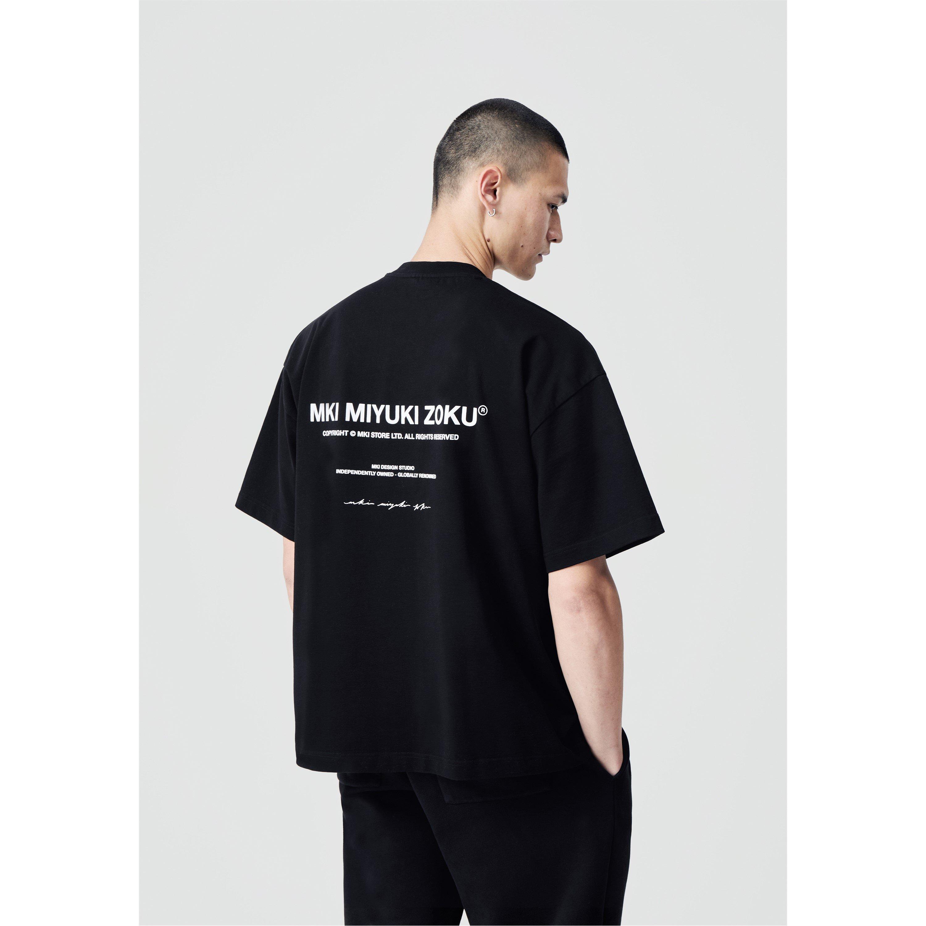 Black - MKI MIYUKI ZOKU - Design Studio T-Shirt - 4