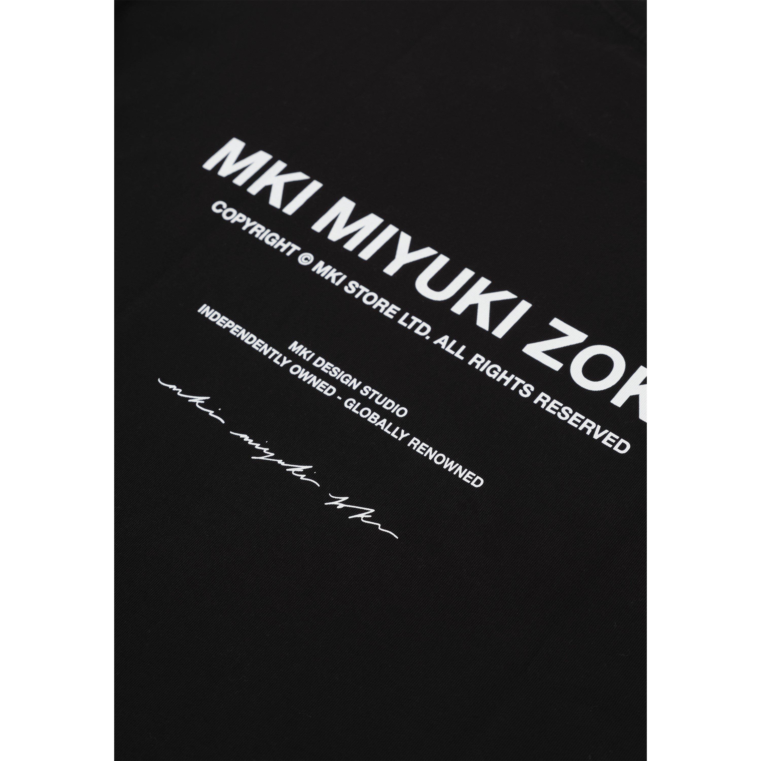 Black - MKI MIYUKI ZOKU - Design Studio T-Shirt - 8