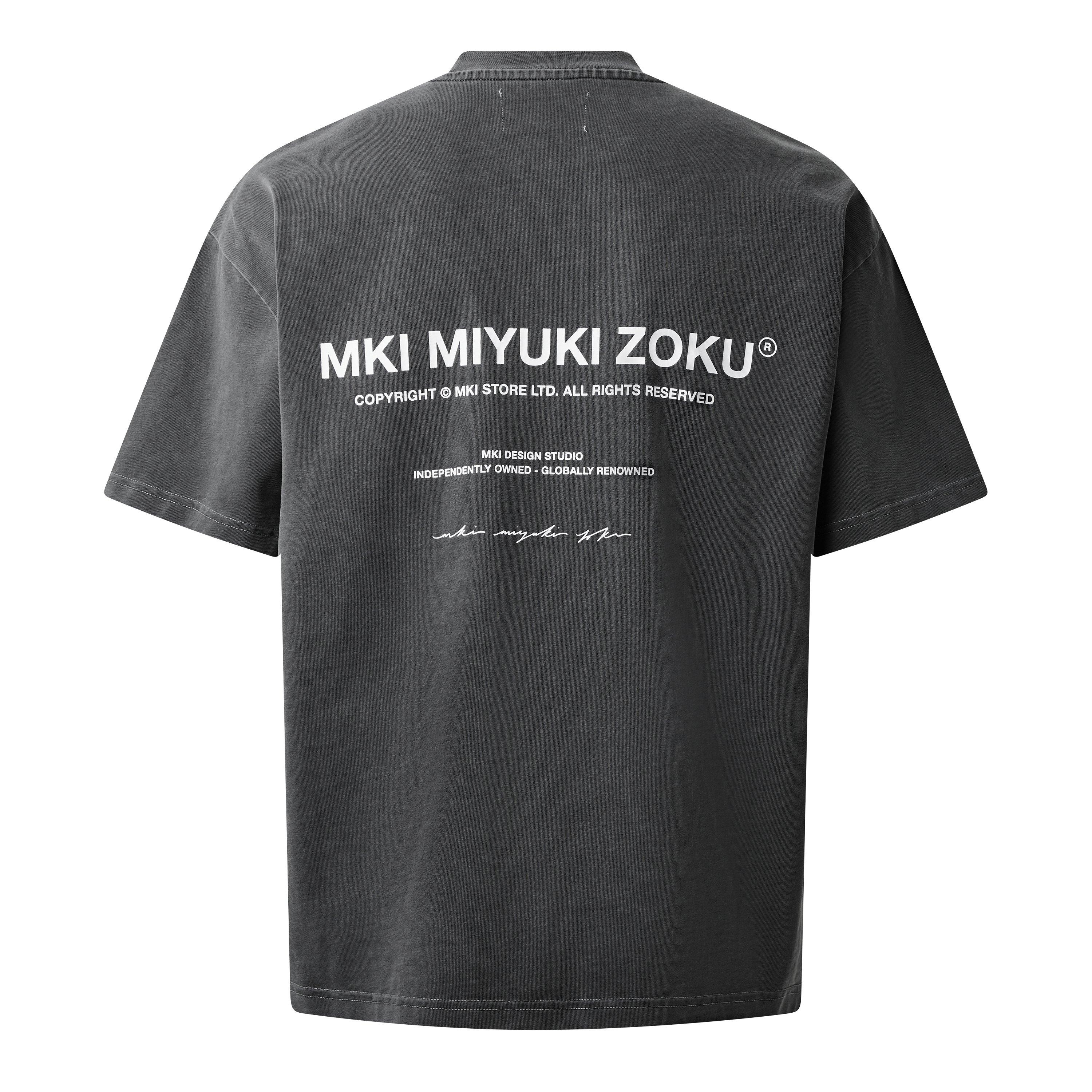 Pigment Black - MKI MIYUKI ZOKU - Design Studio T-Shirt - 2