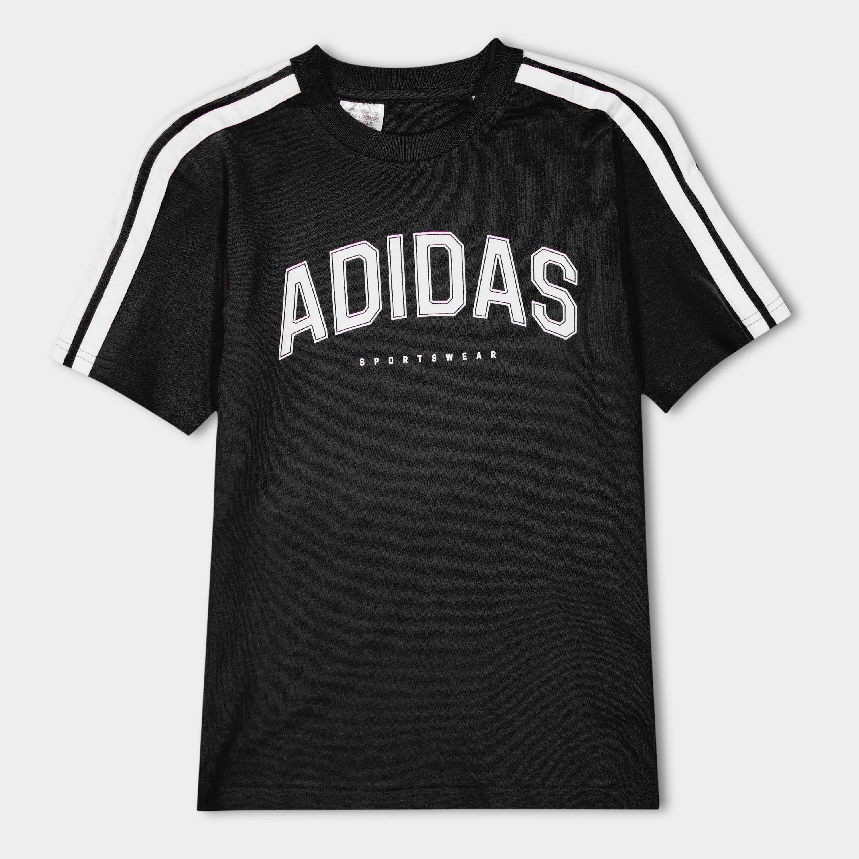 Black - adidas - Collegiate Graphic T-Shirt Kids - 1