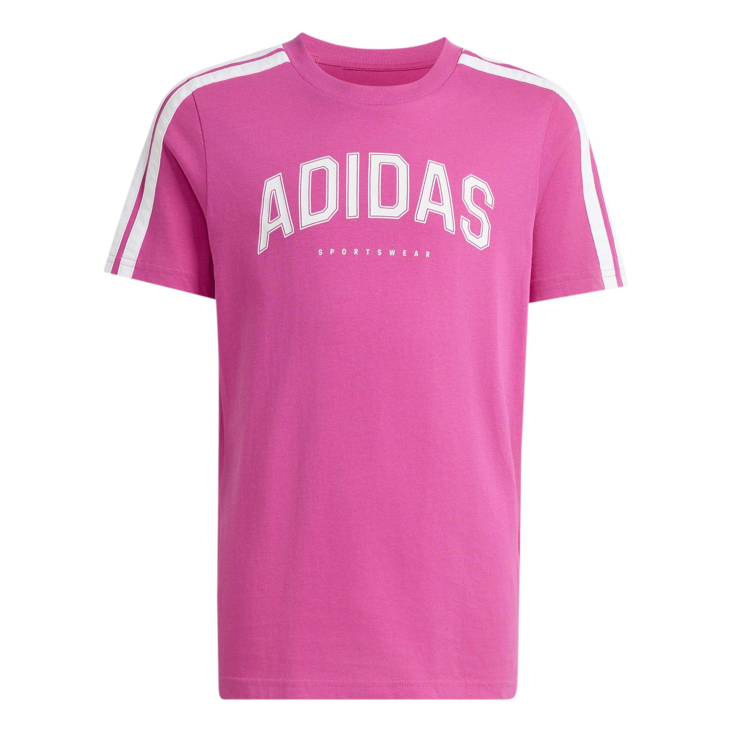 Adidas Boys Collegiate Graphic T-Shirt Kids - Pink - 13 Years