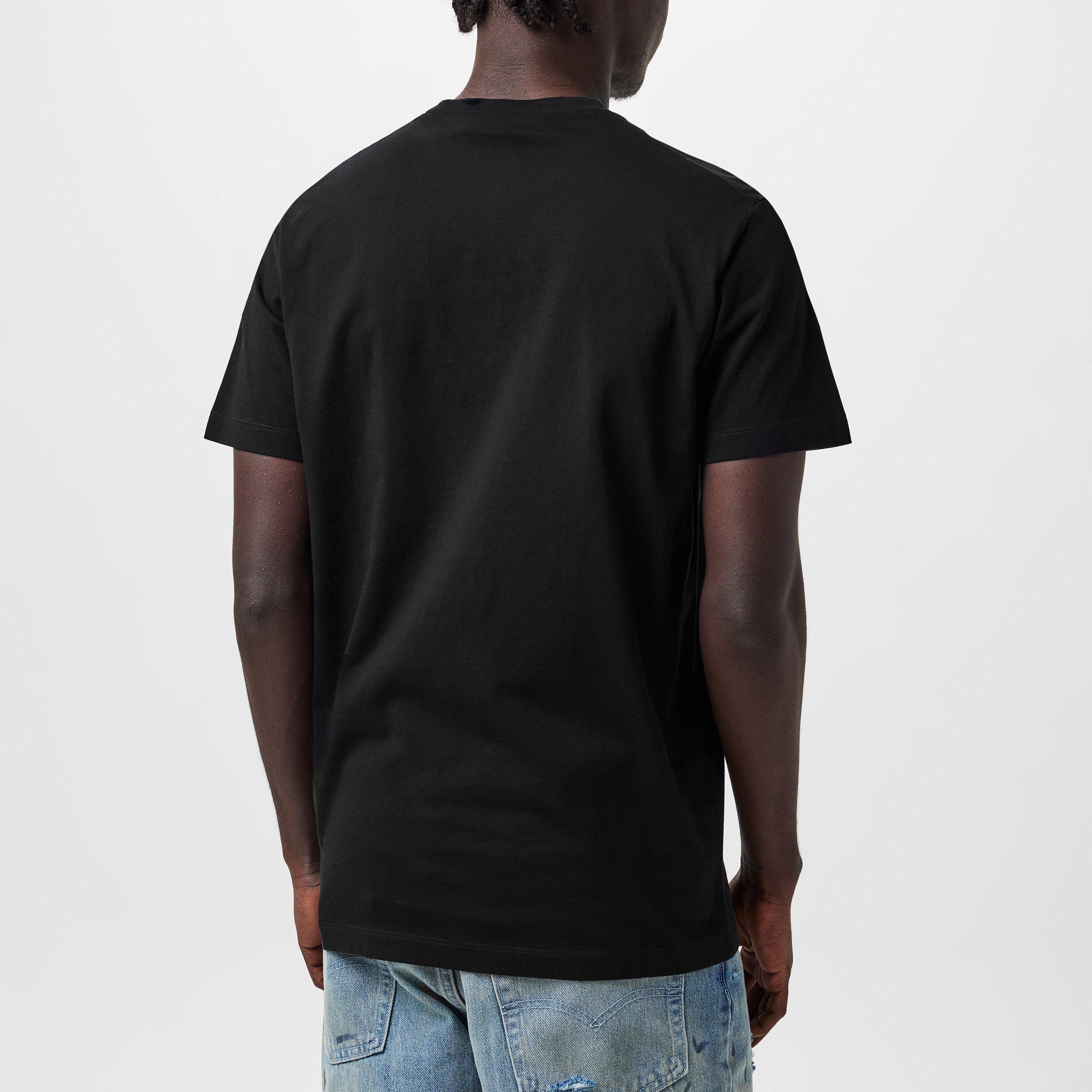 Black - DSquared2 - Canada Flag Printed Tee - 4