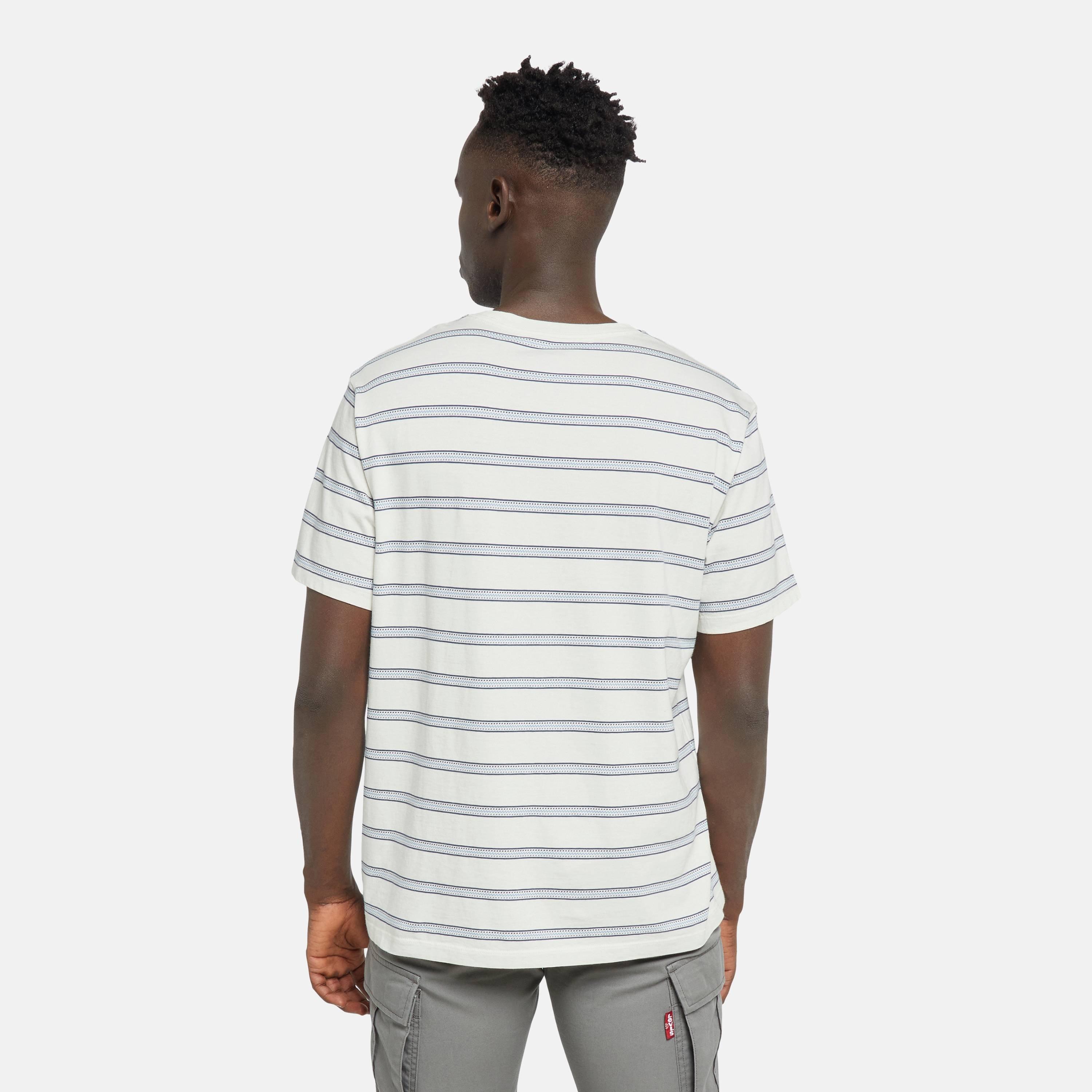 Stripe Egret - Levis - Men's Striped Regular Fit T-Shirt - 2