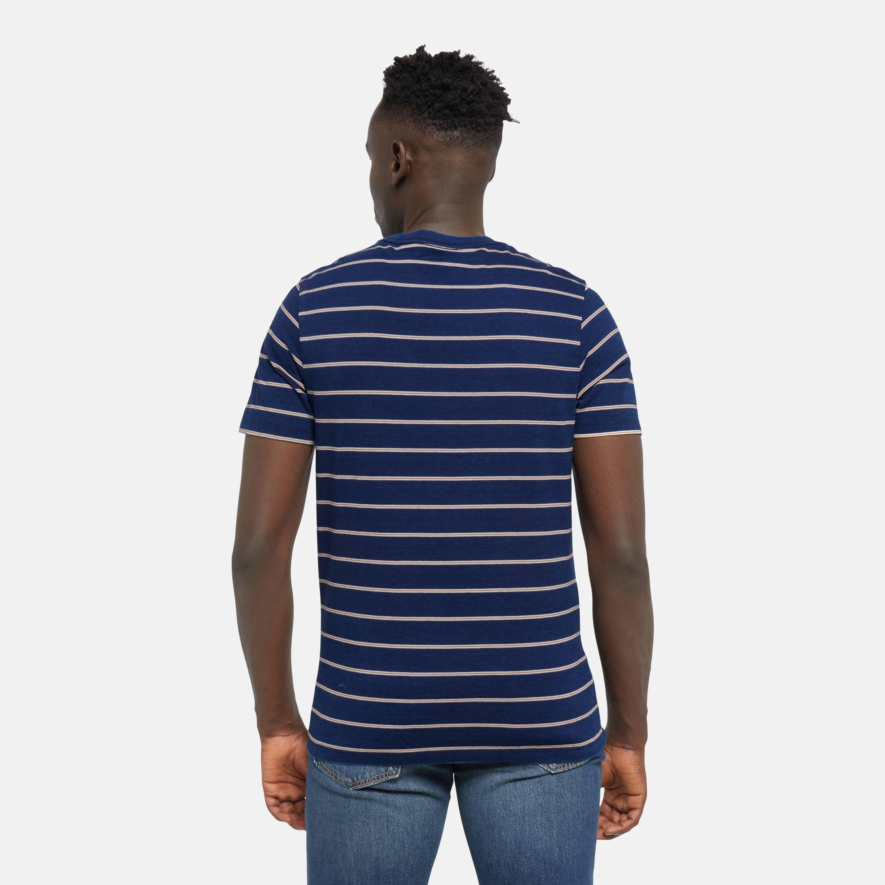 Stripe Indigo - Levis - Original Housemark T-Shirt - 2
