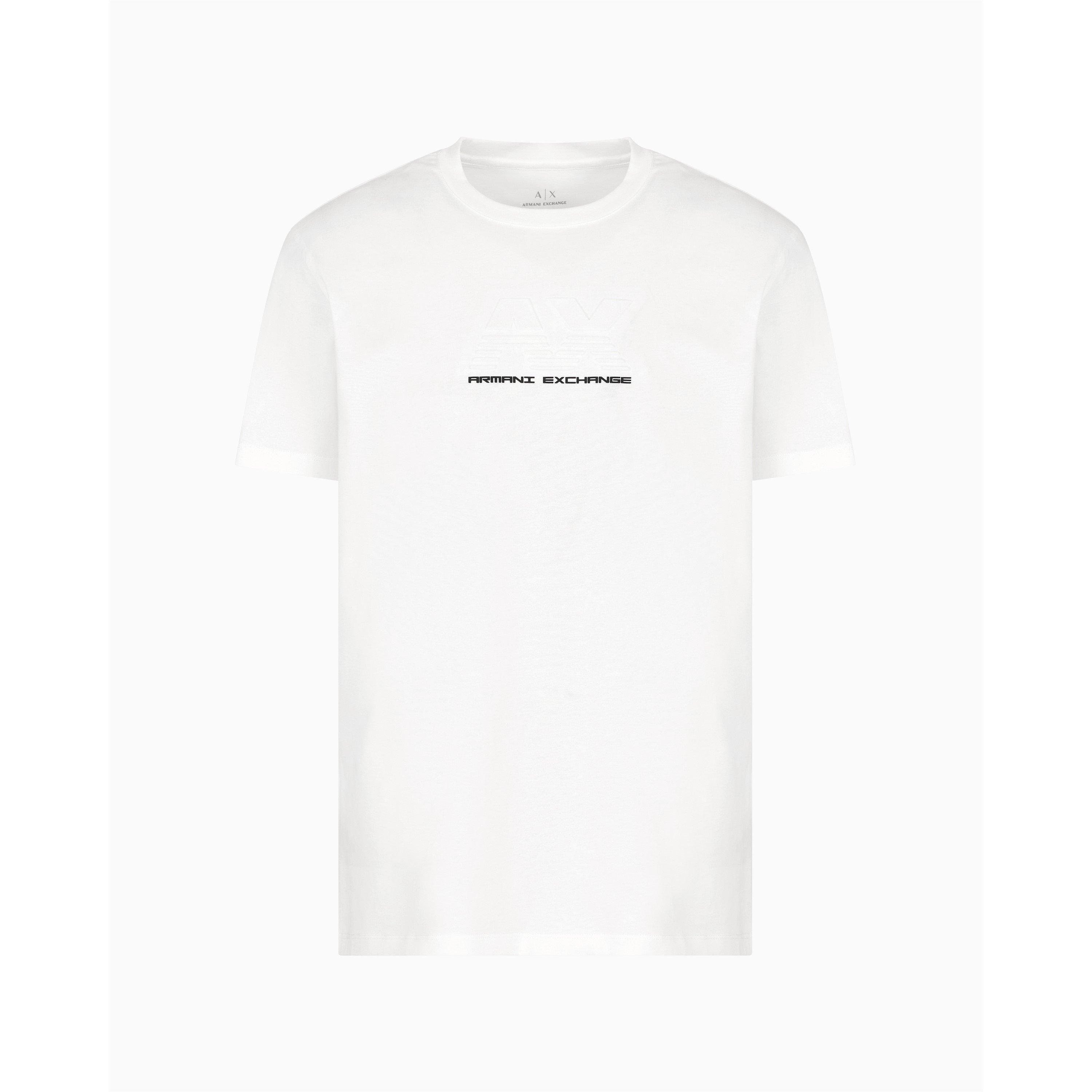 Off White U0009 - Armani Exchange - Men's T-Shirt - 5