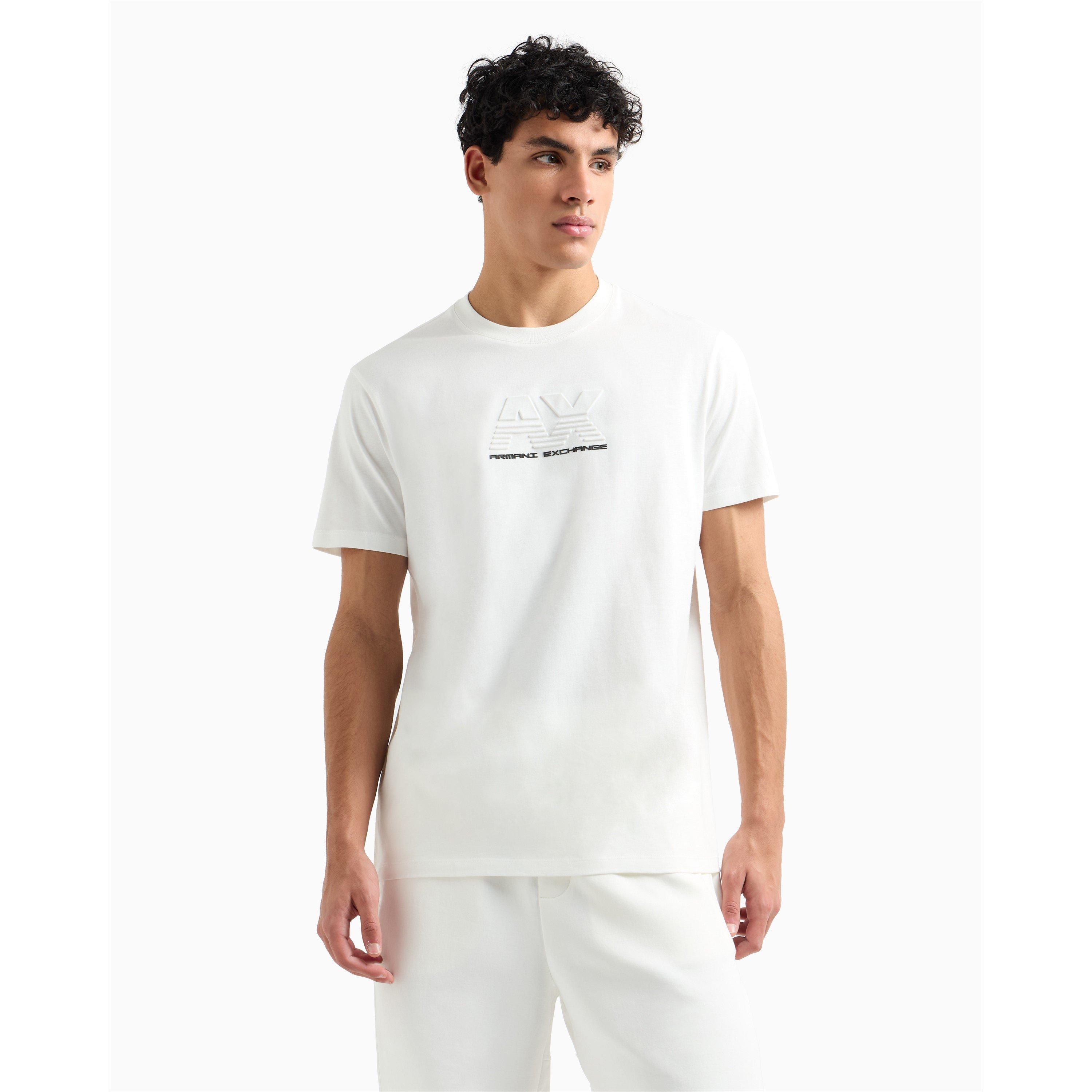 Off White U0009 - Armani Exchange - Men's T-Shirt - 2