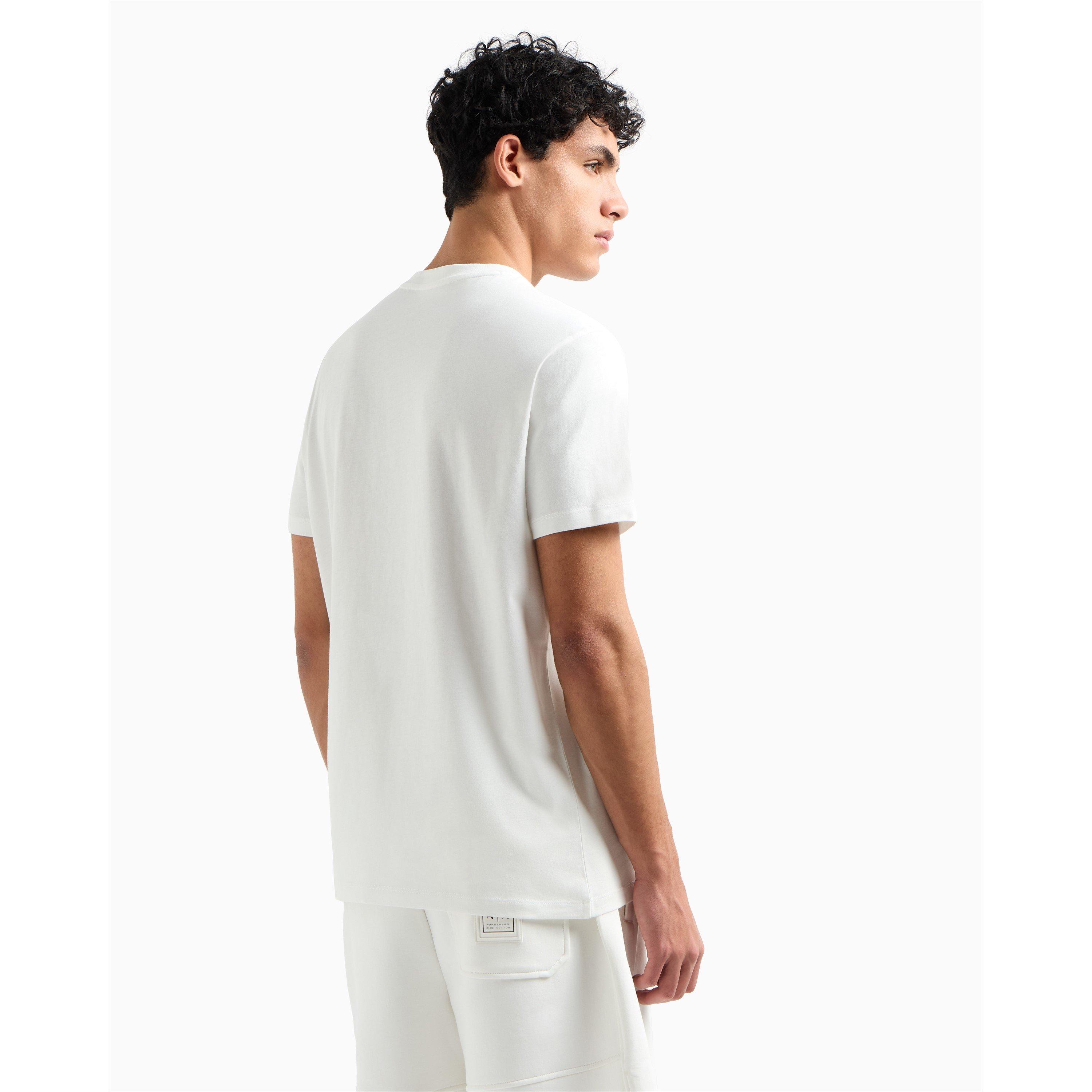 Off White U0009 - Armani Exchange - Men's T-Shirt - 3
