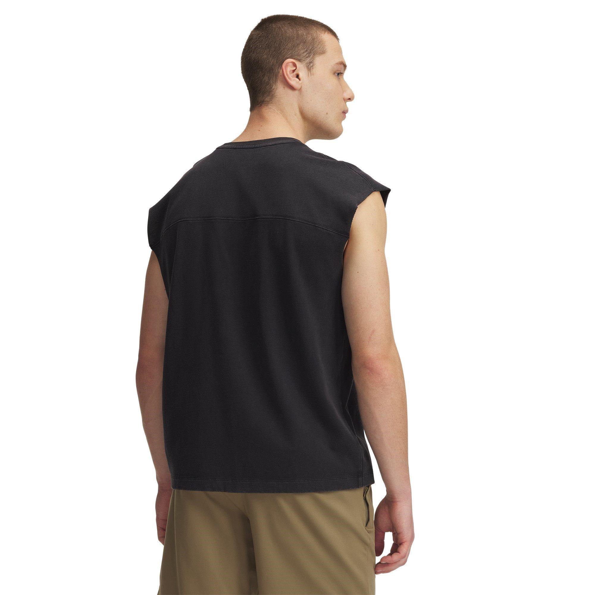 Black/Black - Under Armour - Icon Heavyweight Cotton Vest - 2