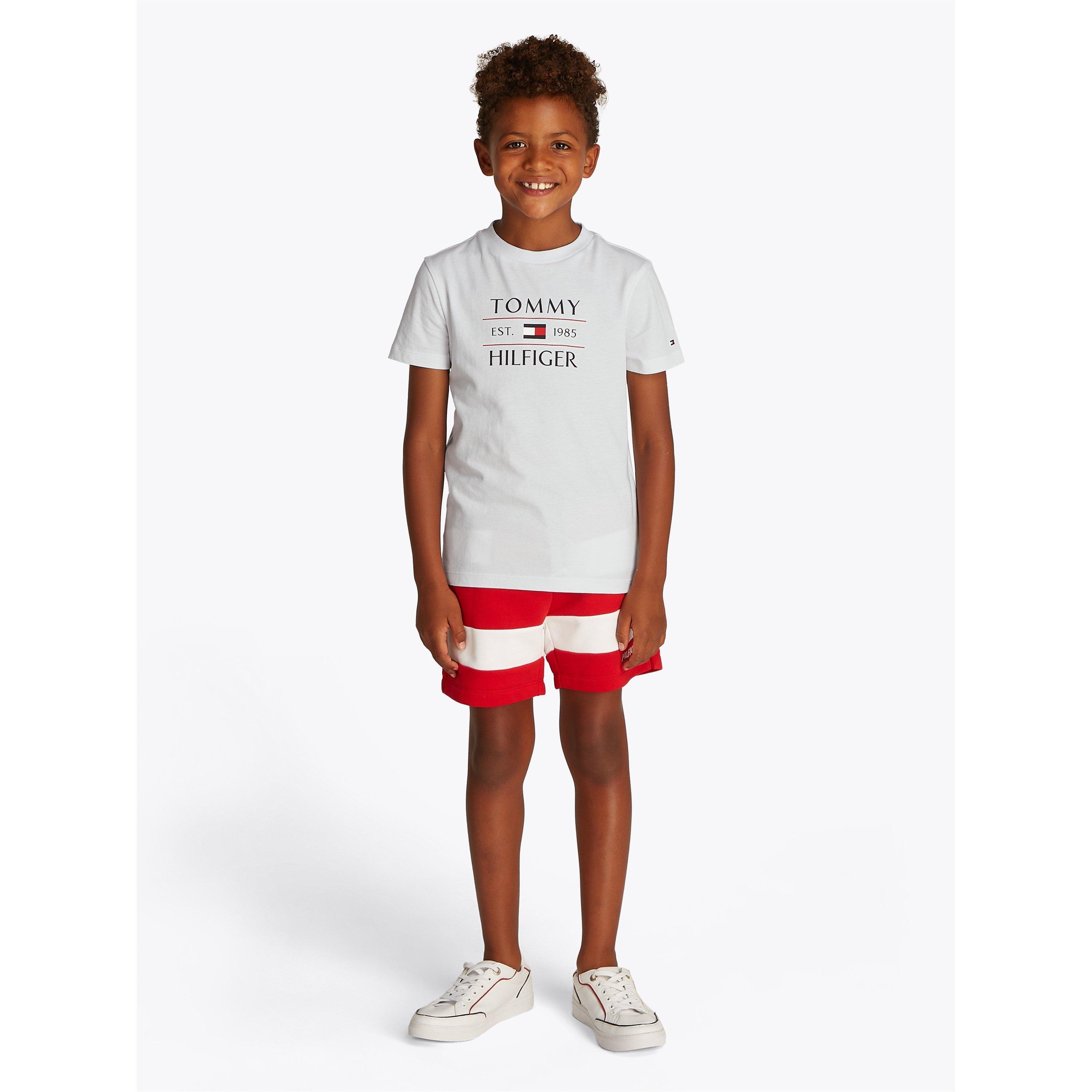 Bijeli YBR - Tommy Hilfiger - Kids' FLAG Short-Sleeve T-Shirt - 2