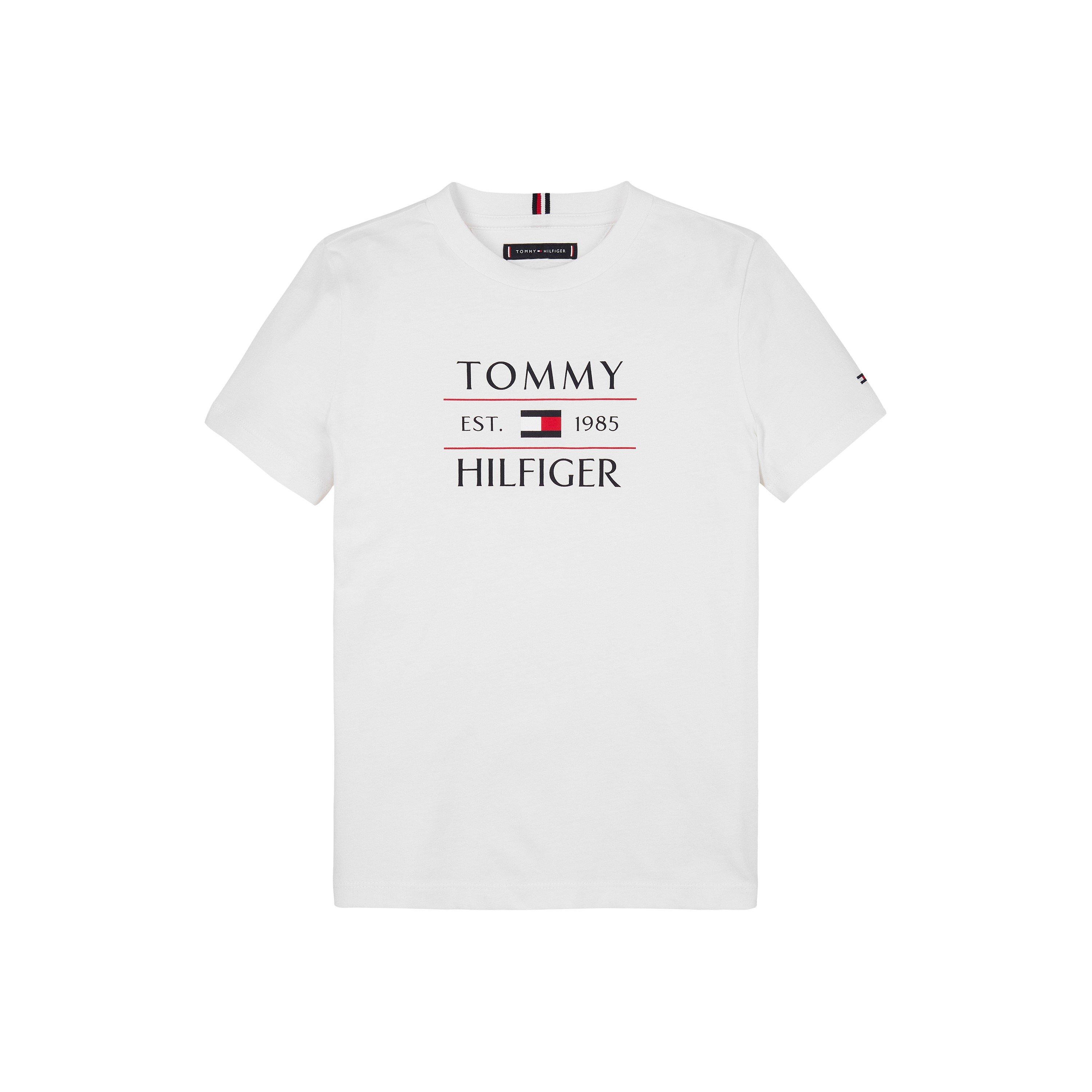 Bijeli YBR - Tommy Hilfiger - Kids' FLAG Short-Sleeve T-Shirt - 4