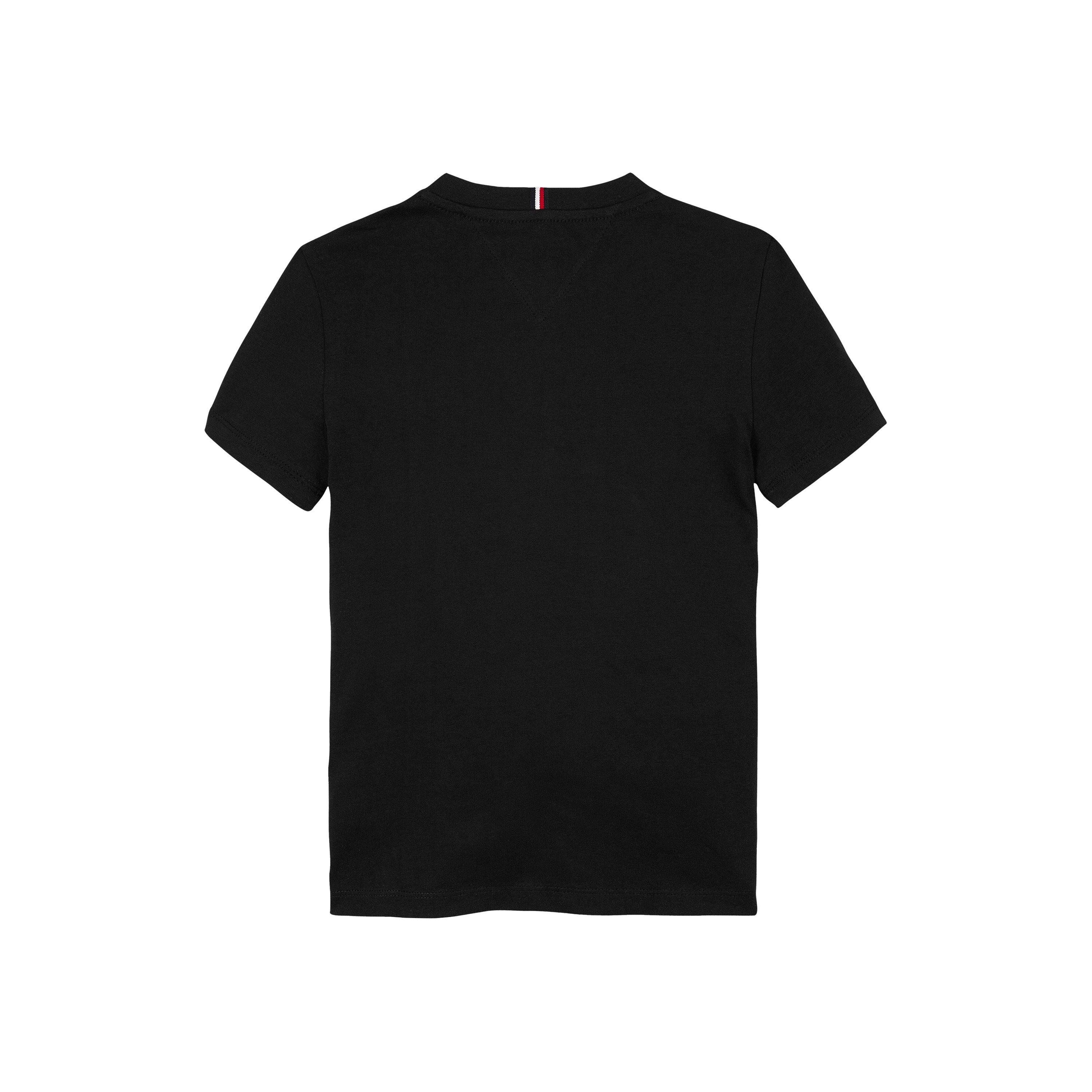Black BDS - Tommy Hilfiger - Kids' Flag Short Sleeve T-Shirt - 5
