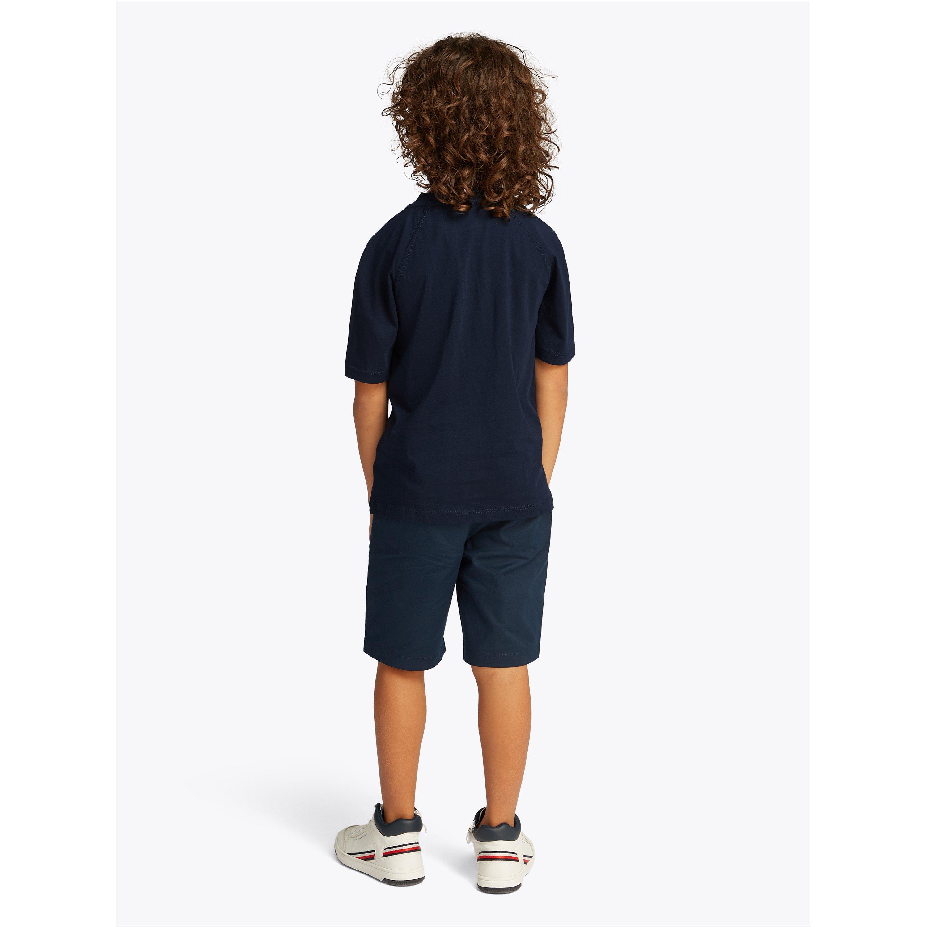 Night Navy C1G - Tommy Hilfiger - Kids' Varsity Short-Sleeve Regular Fit T-Shirt - 2