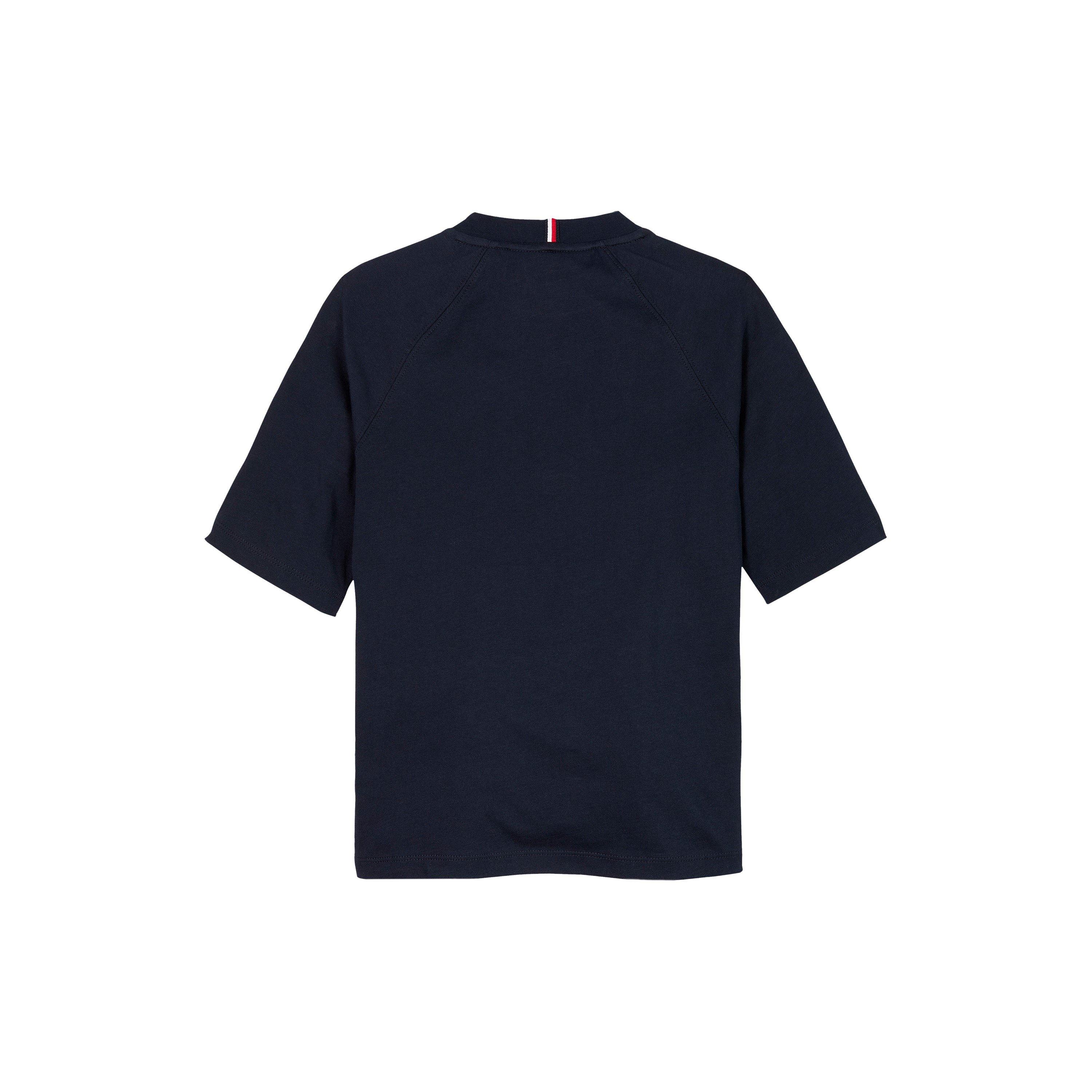 Night Navy C1G - Tommy Hilfiger - Kids' Varsity Short-Sleeve Regular Fit T-Shirt - 4