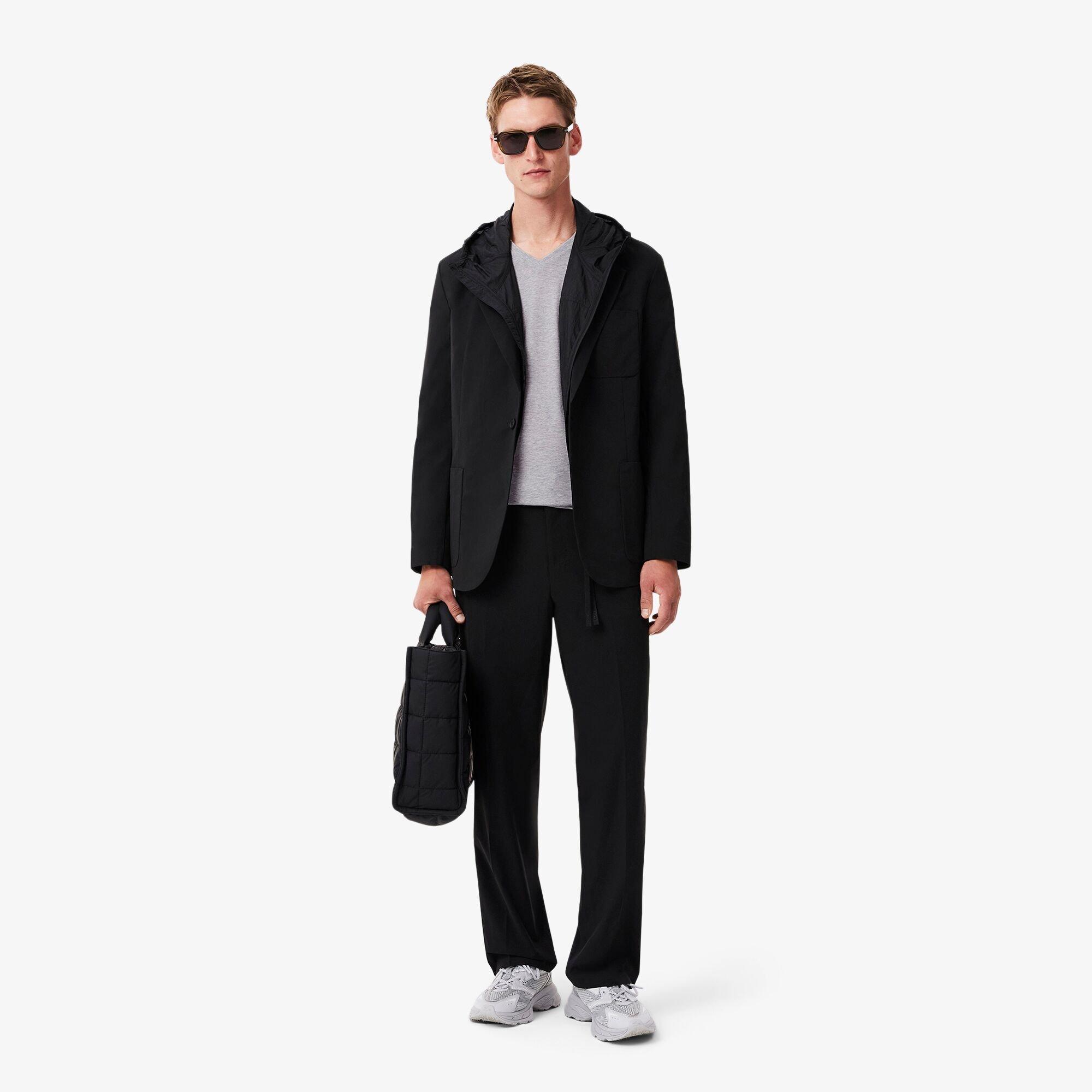 Silver Chine - Lacoste - Men's Regular Fit V-Neck T-Shirt - 6