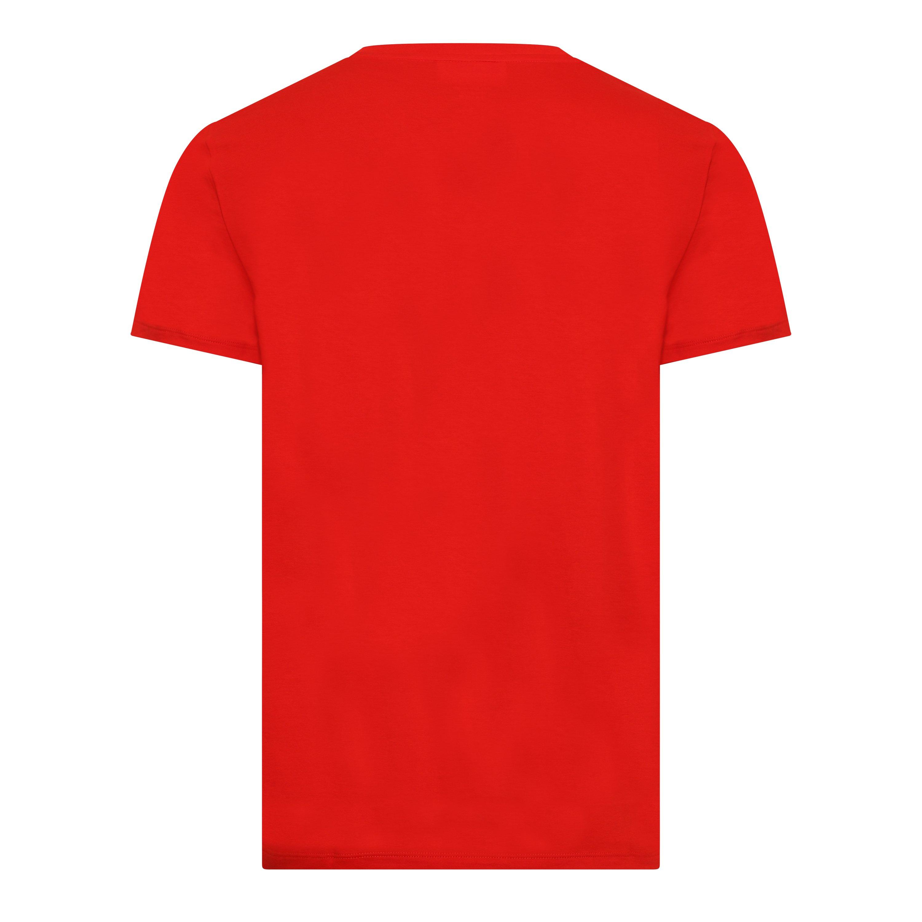 Crvena - Lacoste - Men's V Neck T-Shirt - 2