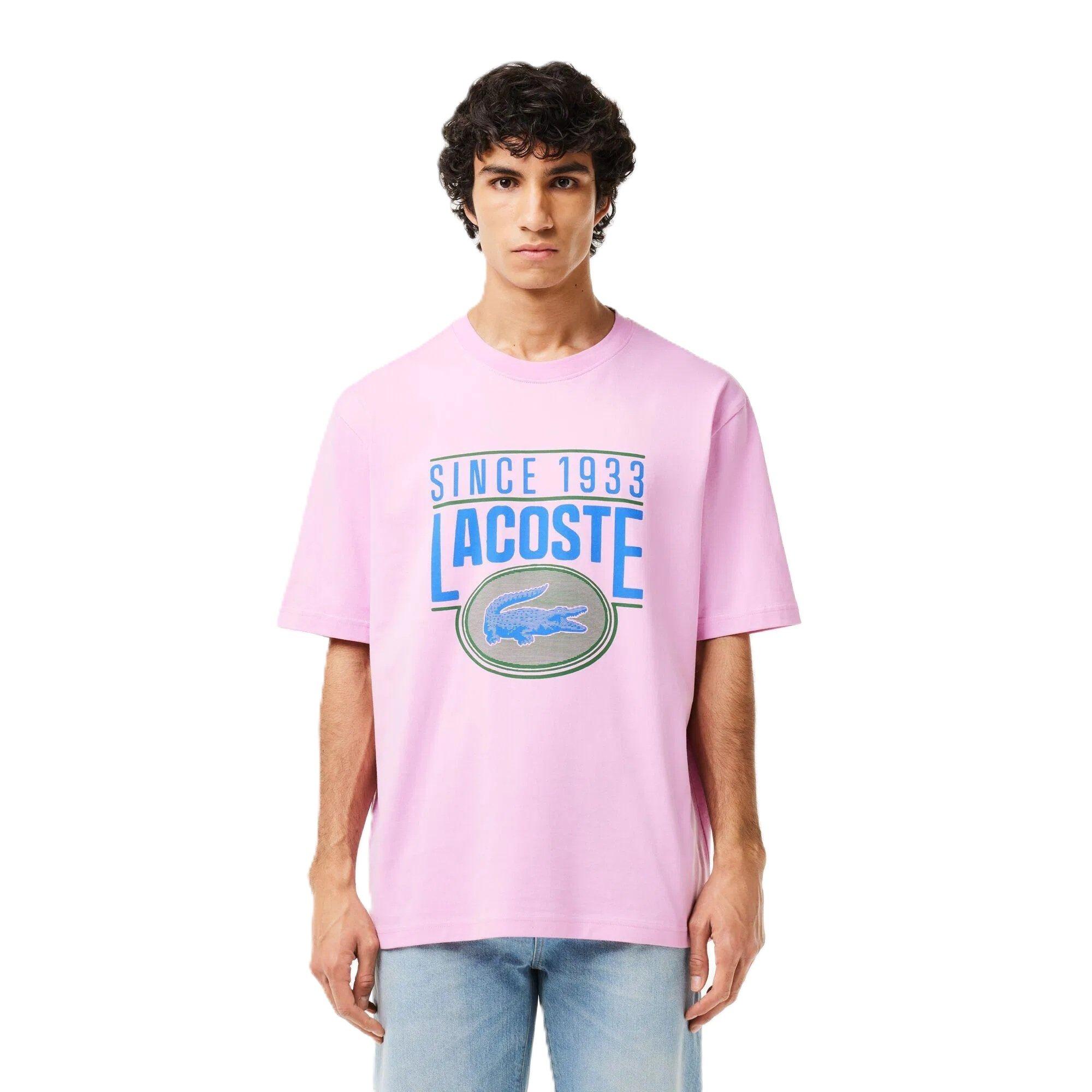 Lacoste Oversized Logo T-Shirt - Gelato - M