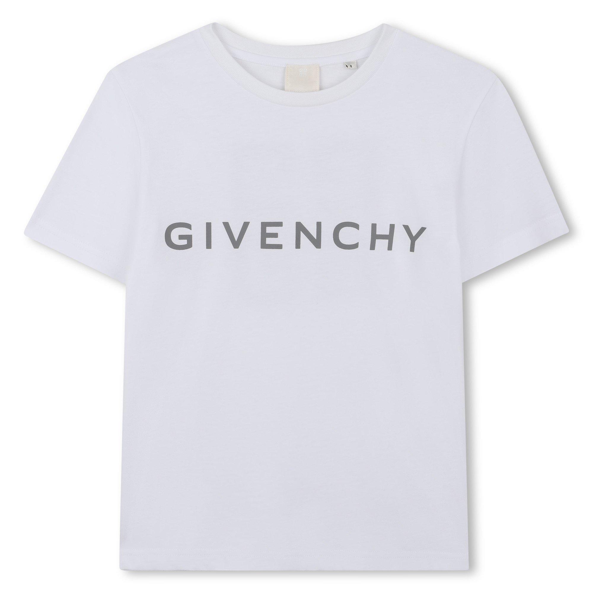 Givenchy  Kids Logo T-Shirt Juniors - White 10P - 10Y