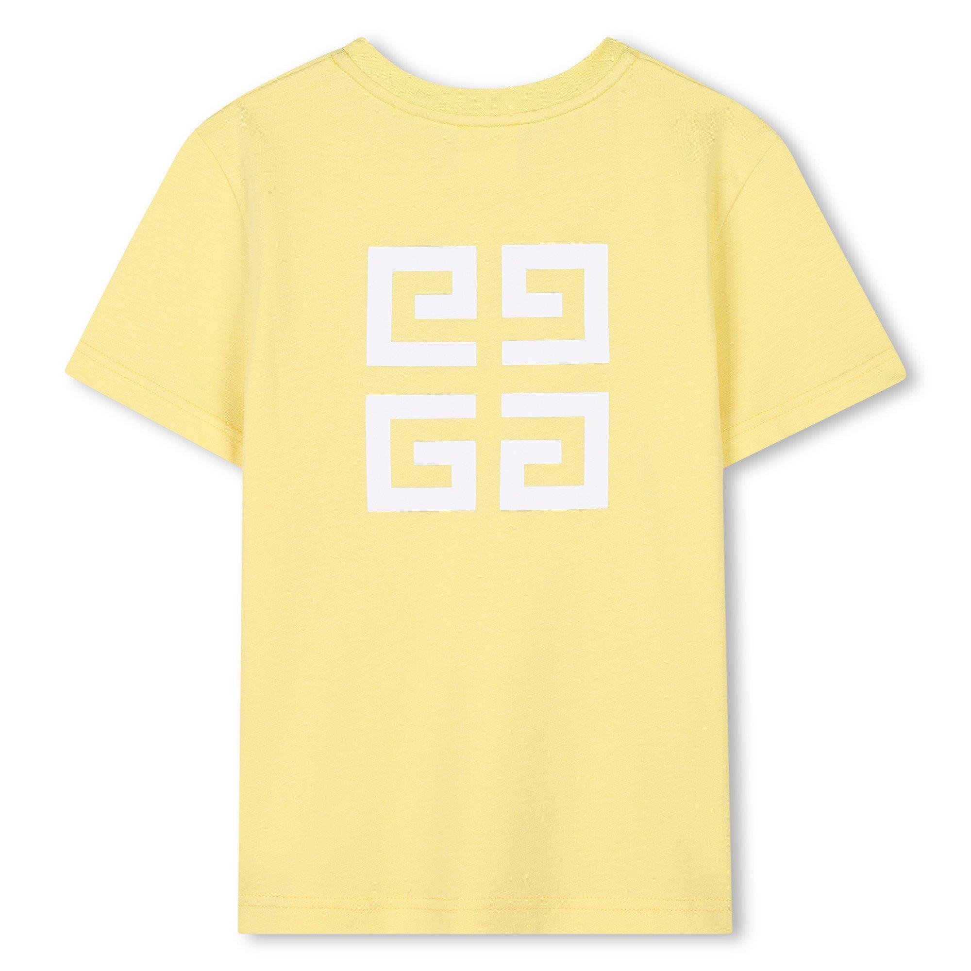 Yellow 571 - GIVENCHY - Logo T-Shirt Juniors - 2