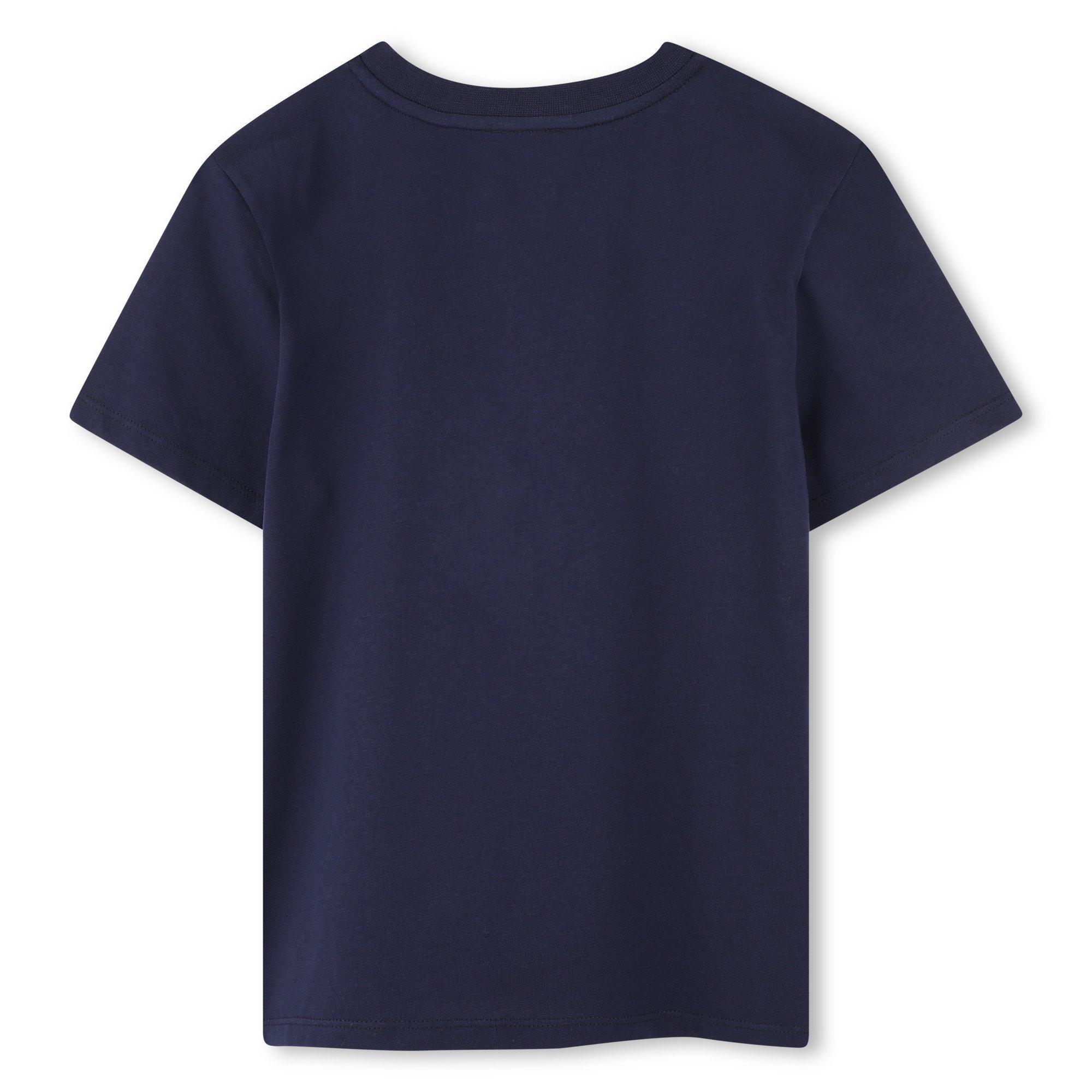 Blue 85T - GIVENCHY - Unisex Kids' Logo Regular Fit T-Shirt - 2